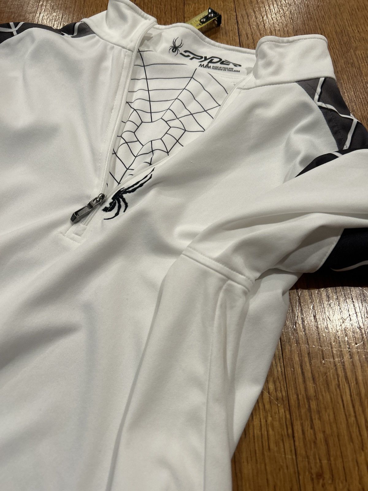 Spyder Spyder Quarter Zip White and Black Size US M / EU 48-50 / 2 - 7 Thumbnail