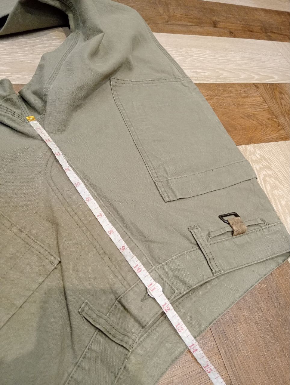 Snow Peak SNOW PEAK OLIVE GREEN MILITARY-STYLE CARGO PANTS Size US 34 / EU 50 - 13 Thumbnail