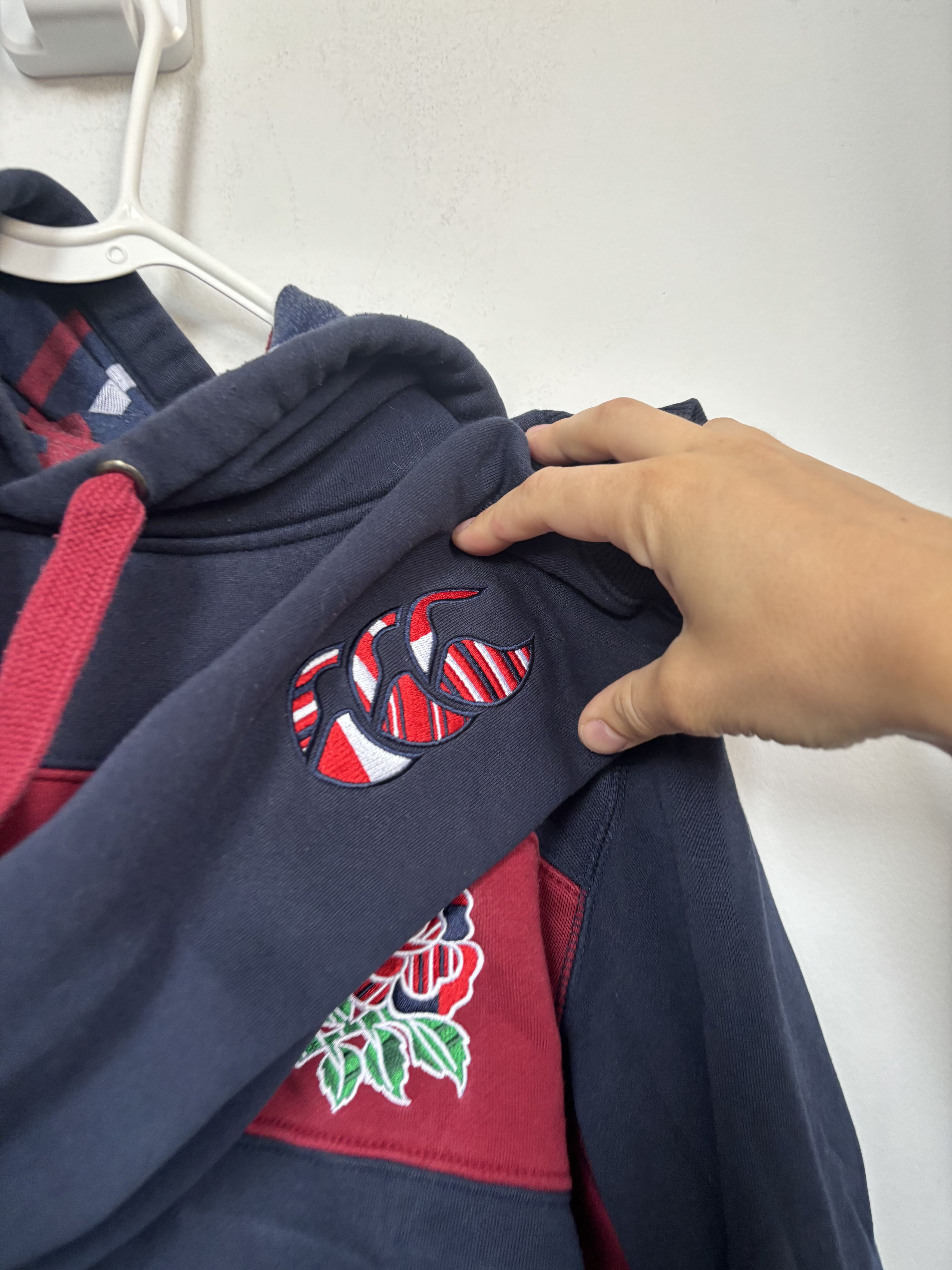 Canterbury of New Zealand Canterbury England Rugby Hoodie Size US M / EU 48-50 / 2 - 4 Thumbnail