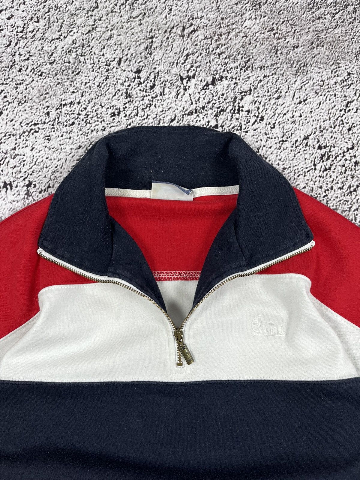Vintage Vintage Y2K Quarter halflocked 1/4 rugby sweater streetwear Size US S / EU 44-46 / 1 - 3 Thumbnail