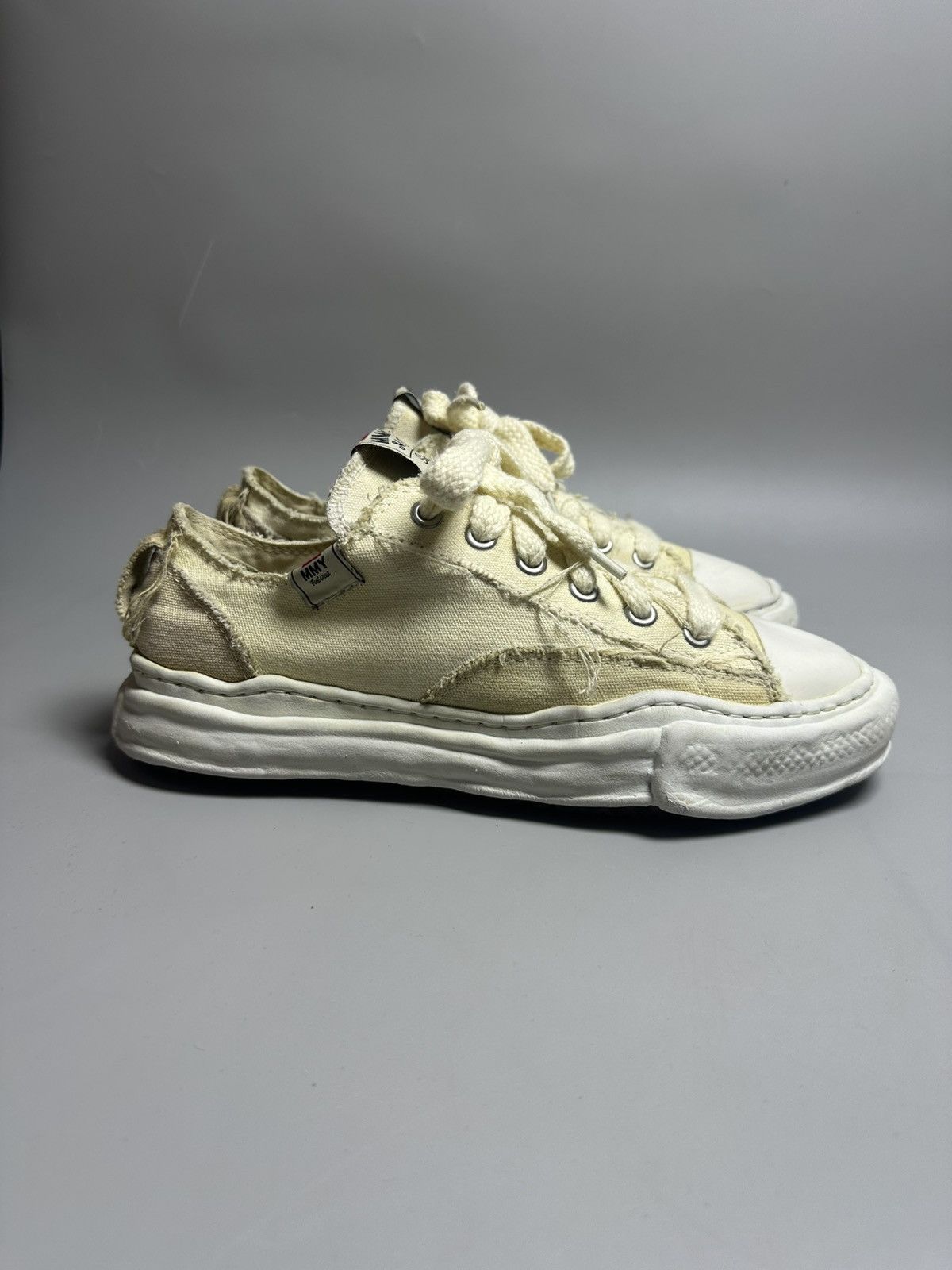 Maison MIHARA YASUHIRO × Nigel Cabourn MMY x Nigel Cabourn - Peterson Low OG Sole - Beige Size US 10 / EU 43 - 2 Thumbnail