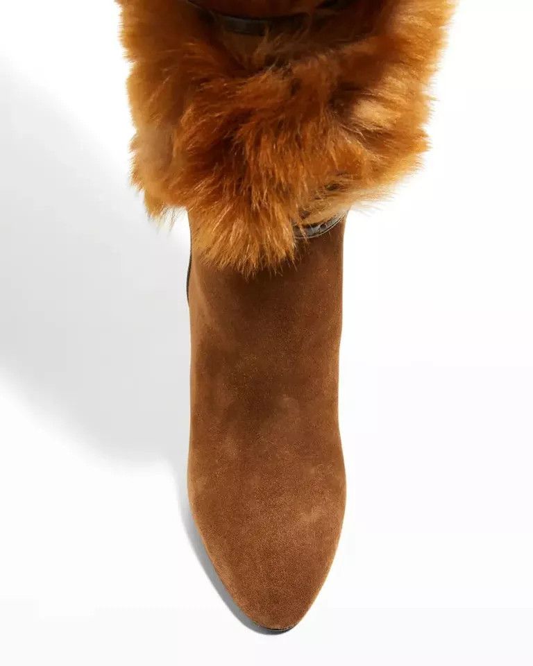 Saint Laurent Paris o1bcso1str0125 Boots in Brown Size US 9.5 / IT 39.5 - 3 Thumbnail