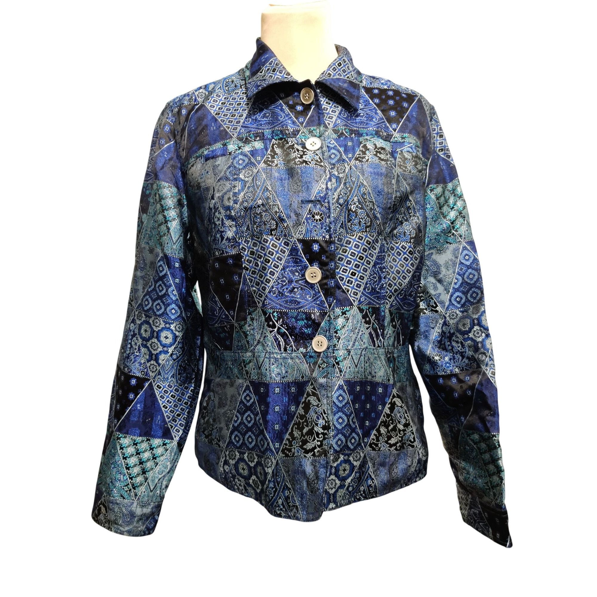 Coldwater Creek Coldwater Creek M womens vintage patchwork paisley triangle Size M / US 6-8 / IT 42-44 - 11 Thumbnail