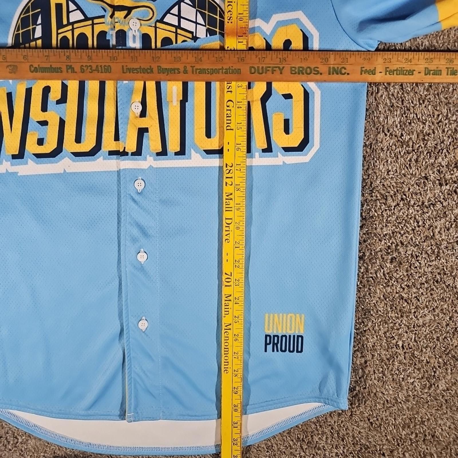The Unbranded Brand Heat & Frost Insulators Baseball Jersey L Size US L / EU 52-54 / 3 - 6 Thumbnail