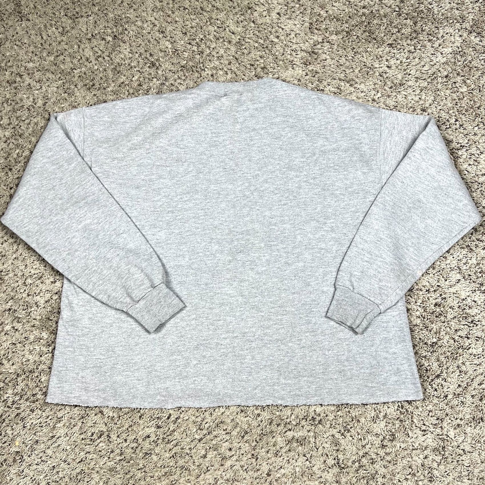 Jansport VINTAGE Jansport Vanderbilt University Gray Cropped Crewneck XL Crew Neck Sweatshirt Unisex Adults 90s Graphic Print Made USA Size XL / US 12-14 / IT 48-50 - 3 Thumbnail