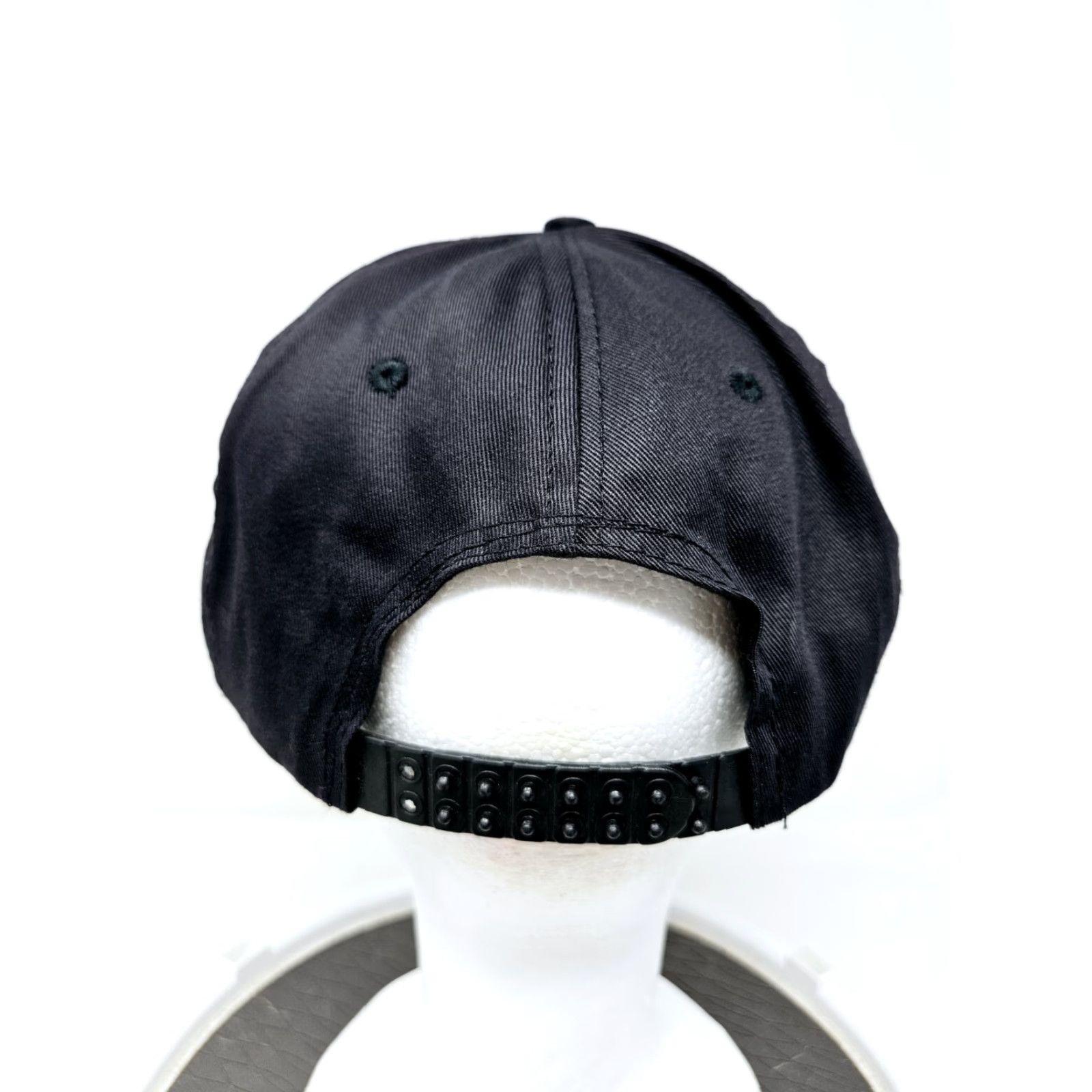 Vintage VINTAGE Aerobics Against Aids 90s Embroidered Snapback Hat Headmost Men One Size Black 90s Snapback Mens Size ONE SIZE - 4 Thumbnail