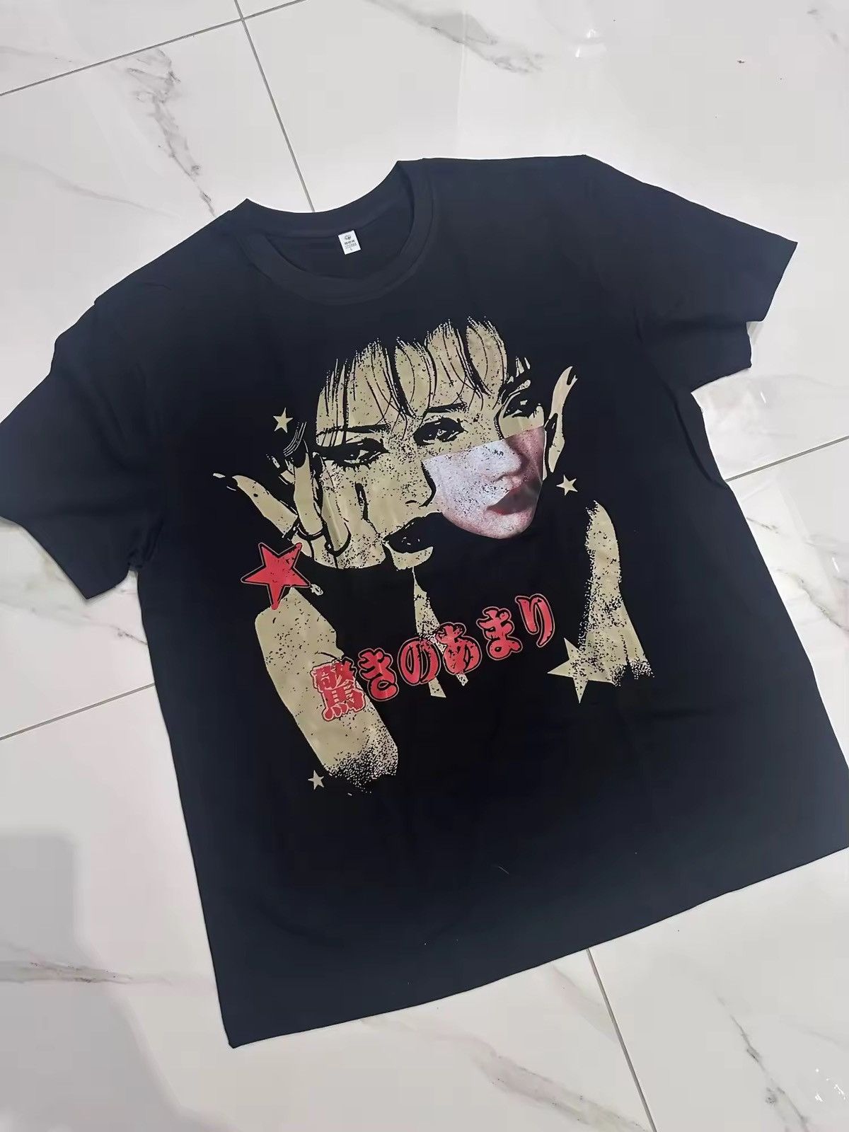 Japanese Brand Y2K Streetwear Goth Fashion Black T-Shirt Punk Graphic Tees Size US XL / EU 56 / 4 - 1 Thumbnail