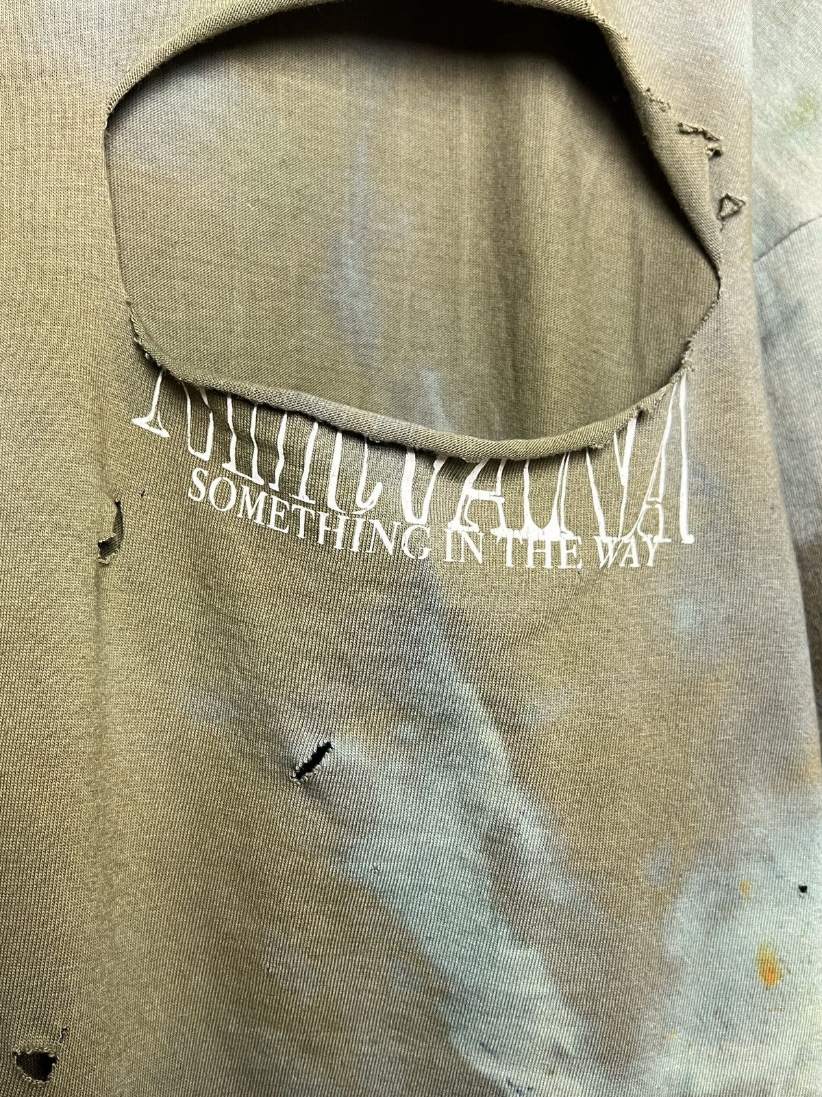 Nirvana tie dye trashed nirvana cobain t shirt 1/1 y2k Size US L / EU 52-54 / 3 - 7 Thumbnail