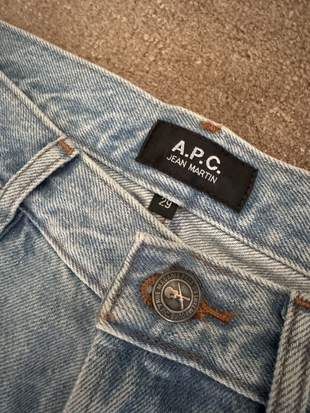 A.P.C. A.P.C. Jeans Size US 32 / EU 48 - 3 Thumbnail