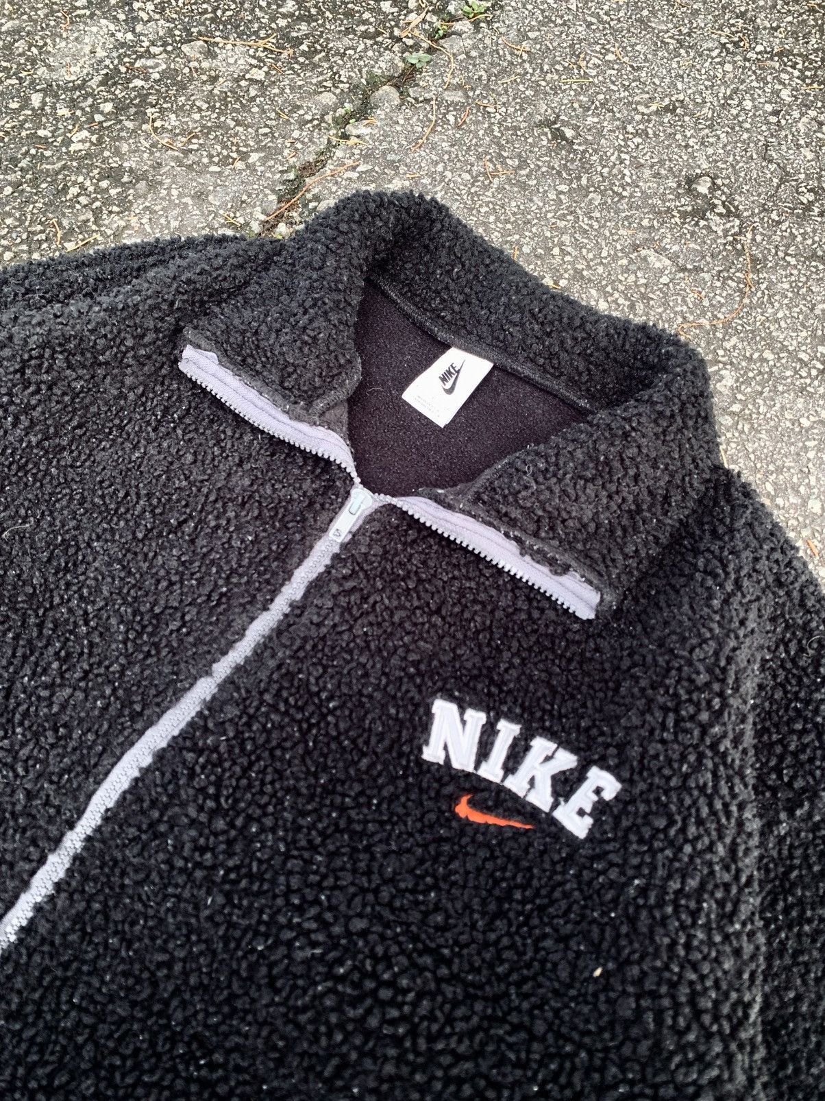 Nike Nike Vaporwave Reversible Fleece Sherpa Jacket Size US M / EU 48-50 / 2 - 2 Thumbnail