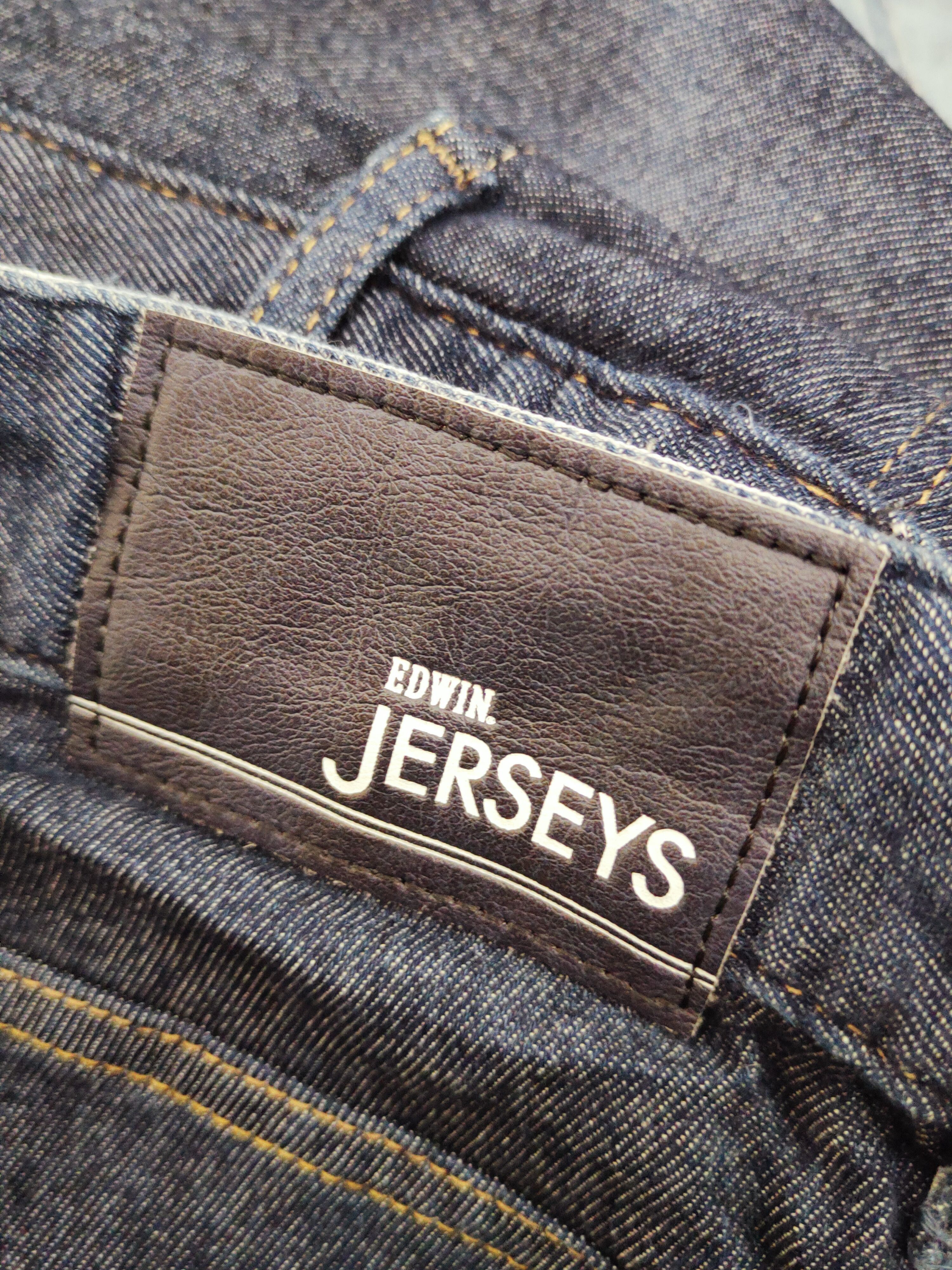 Edwin Edwin Jerseys Navy Distressed Ripped Soft Jeans #W937 Size US 38 / EU 54 - 14 Thumbnail