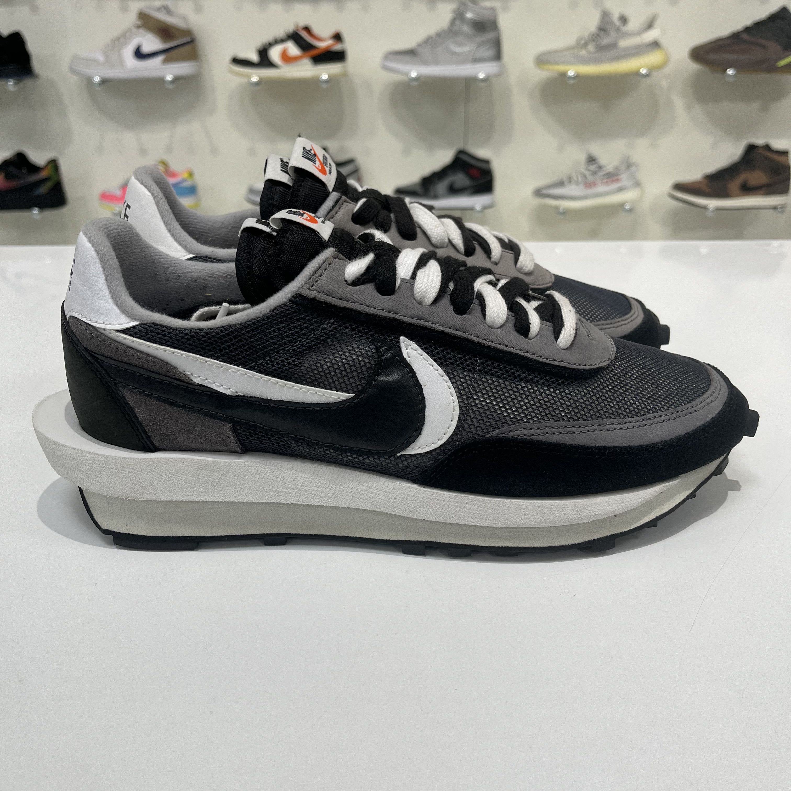 Nike Nike LD Waffle Sacai Black Size US 9 / EU 42 - 4 Thumbnail