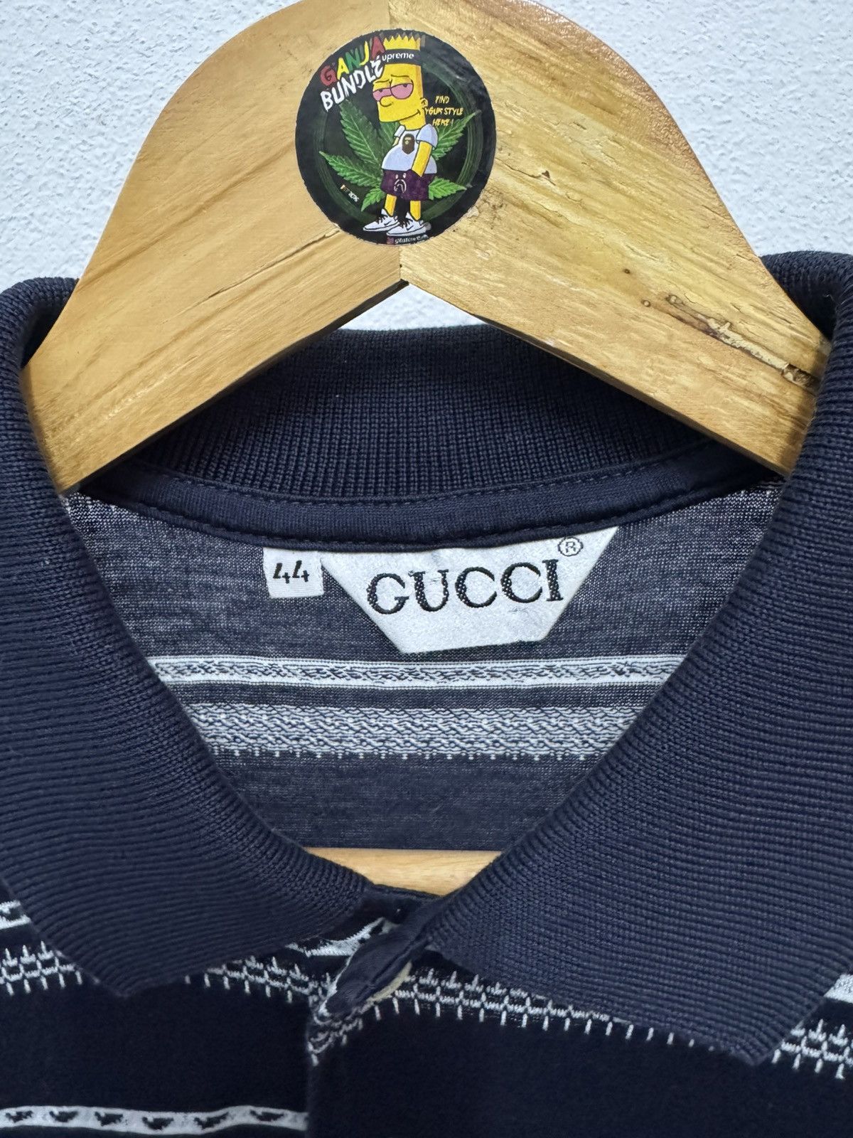 Gucci Vintage Gucci Polo Shirt Size US S / EU 44-46 / 1 - 4 Thumbnail