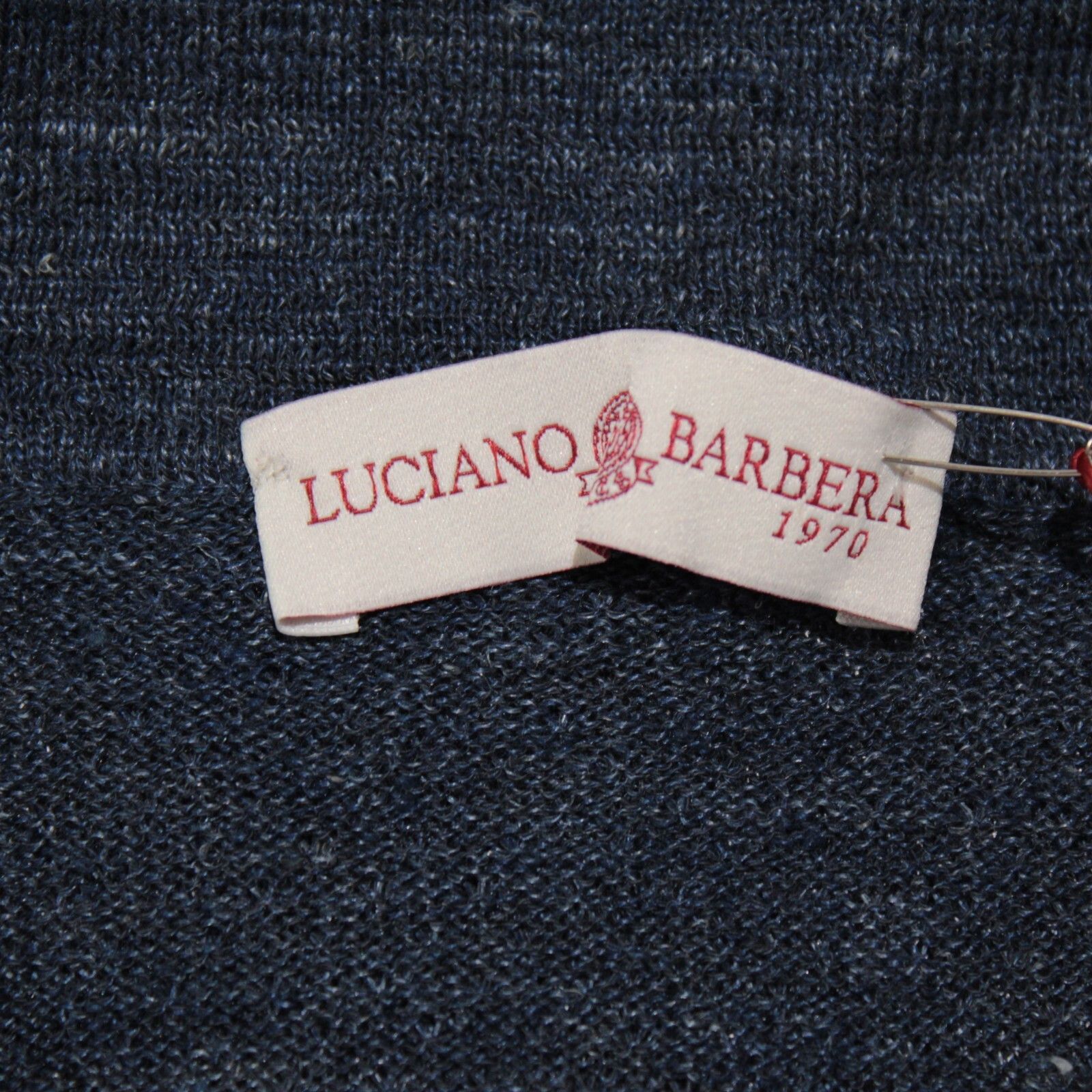 Luciano Barbera Luciano Barbera Sweater Size US M in Blue Size US M / EU 48-50 / 2 - 9 Thumbnail