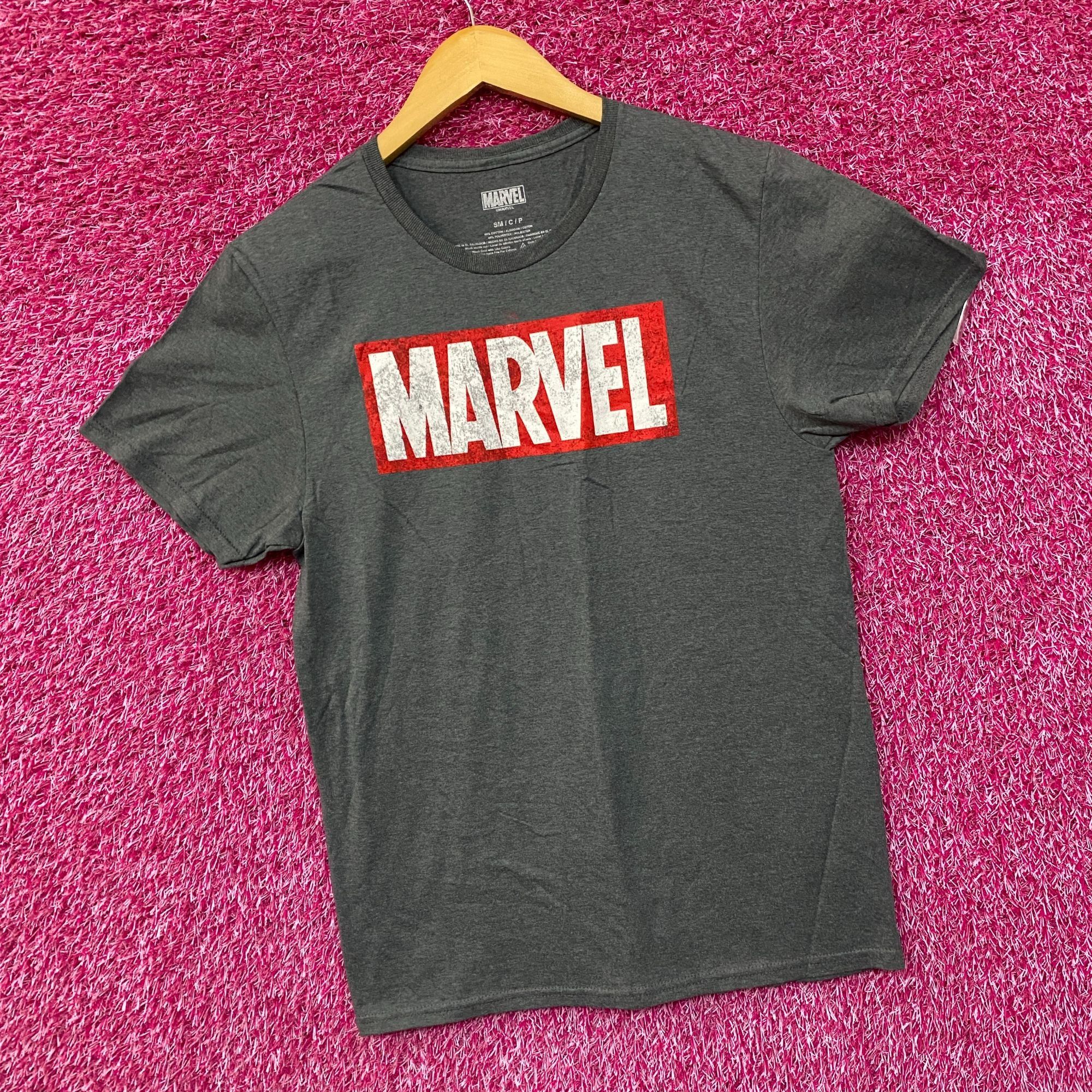 Marvel Comics Marvel Logo Graphic Design T-Shirt SM Size US S / EU 44-46 / 1 - 3 Thumbnail