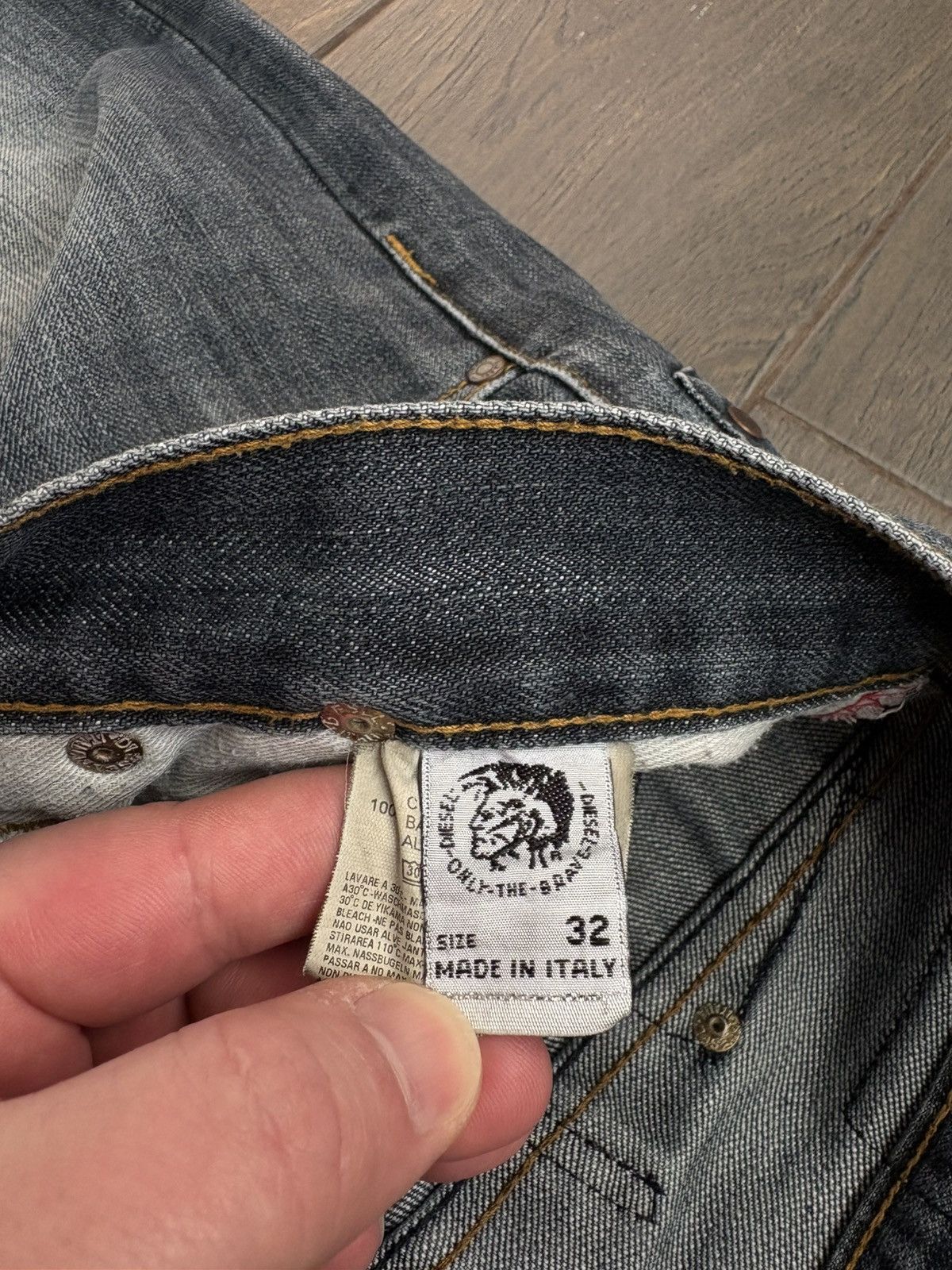 Diesel Diesel Buckle Back Logo Pocket Denim Pants Men’s size 32 Size US 32 / EU 48 - 14 Thumbnail
