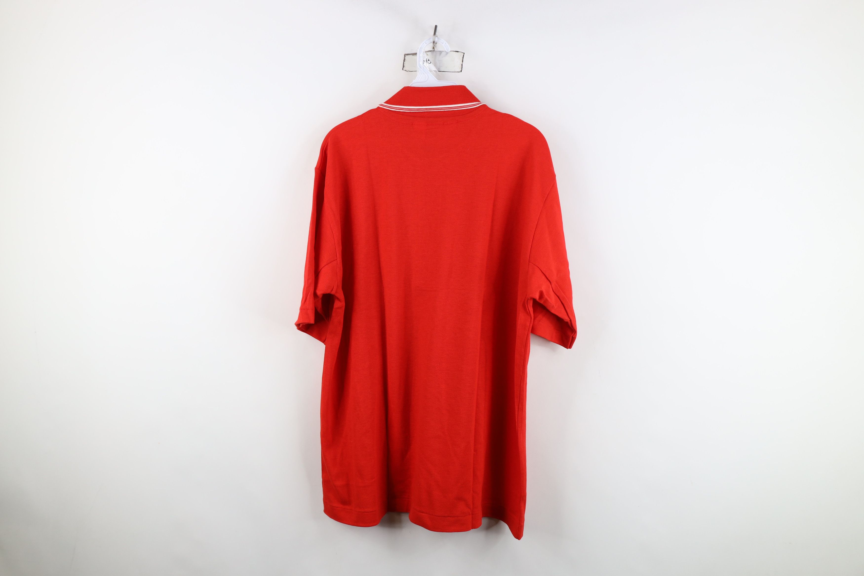 Vintage Vintage 70s 80s Knit Collared Tennis Golf Polo Shirt USA Size US XL / EU 56 / 4 - 12 Thumbnail