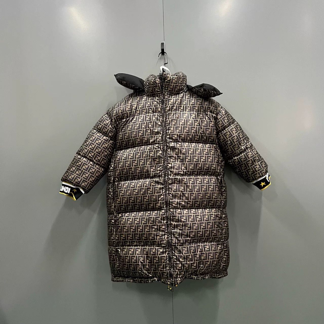 Fendi Double F Reversible Puffer Coat