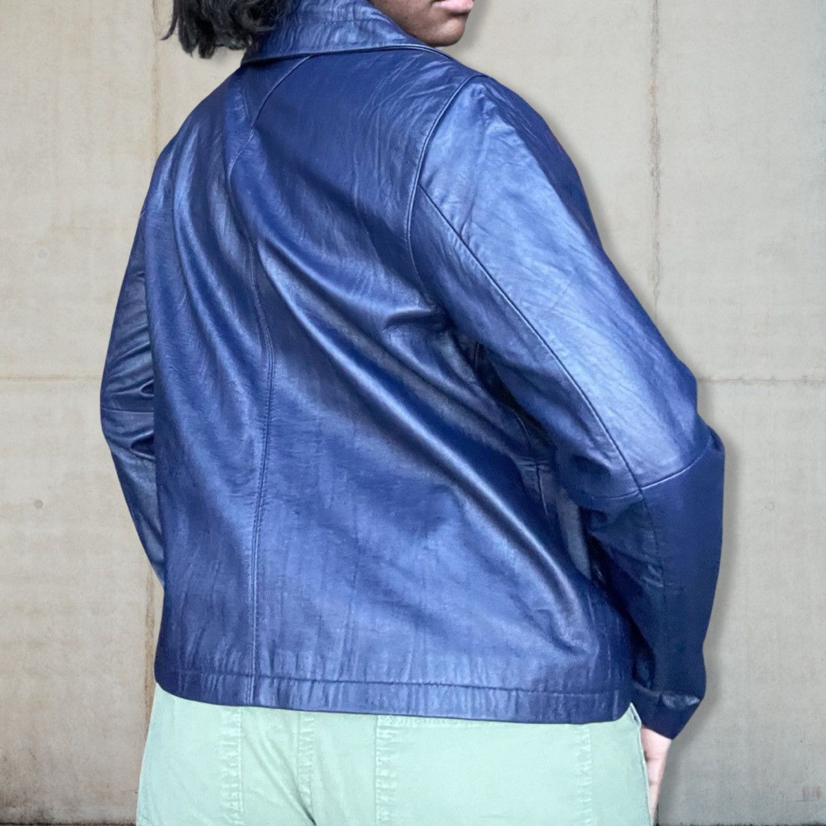 Vintage Chicos Vintage Genuine Leather Jacket Size ONE SIZE - 4 Thumbnail