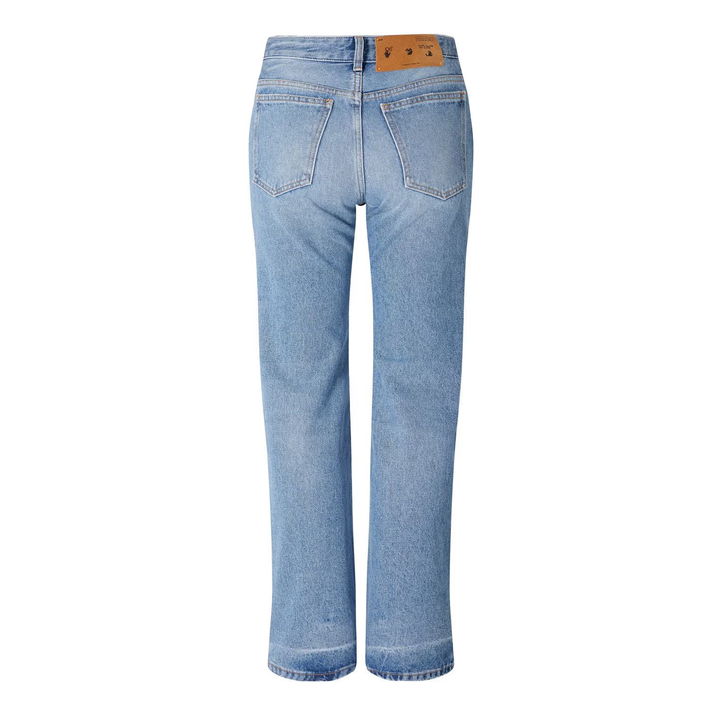 Off-White o1g2r1mq0125 Jeans in Blue Size 27" / US 4 / IT 40 - 2 Thumbnail