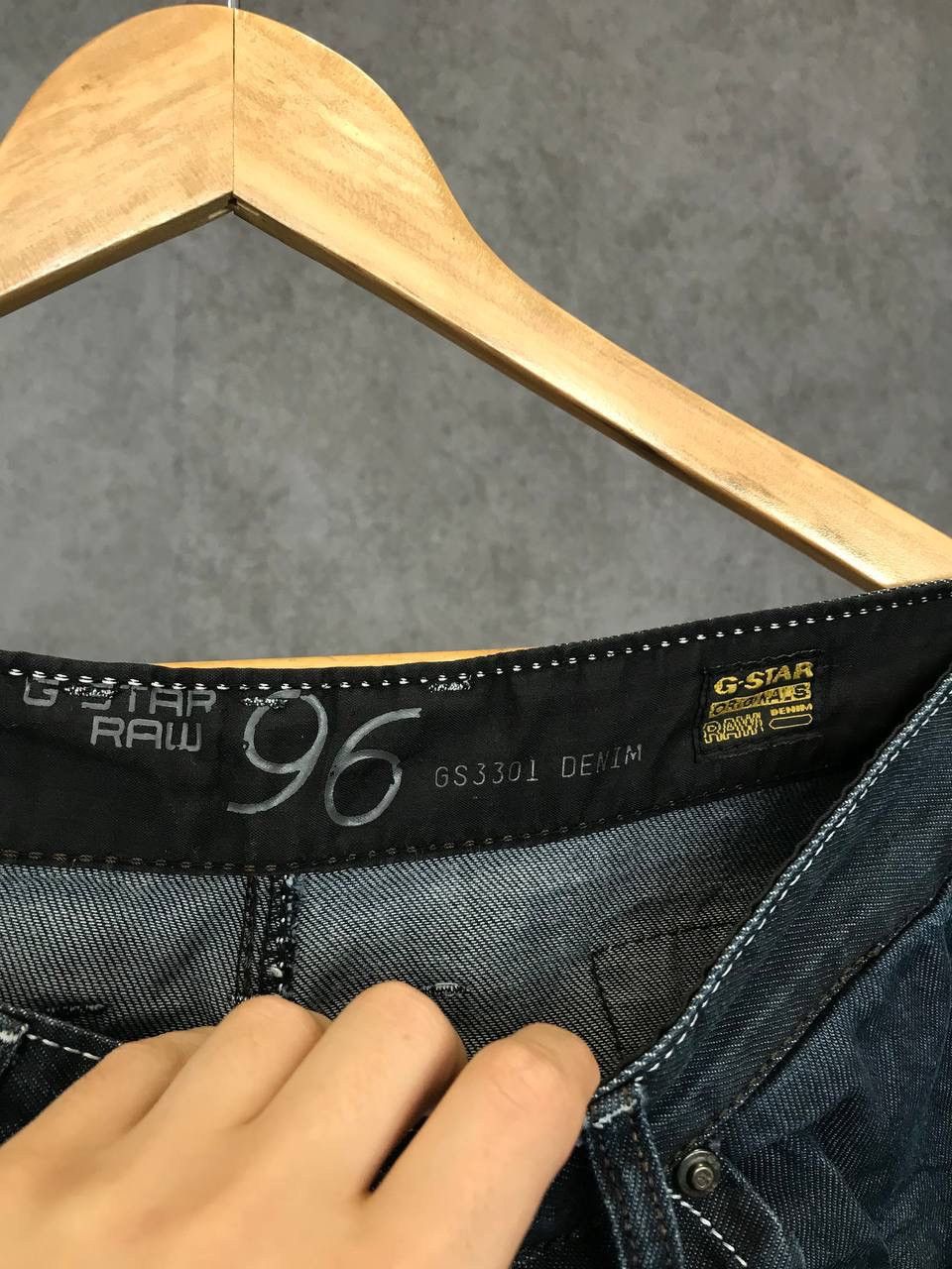 G-Star G Star Raw biker vintage jeans Size US 30 / EU 46 - 4 Thumbnail
