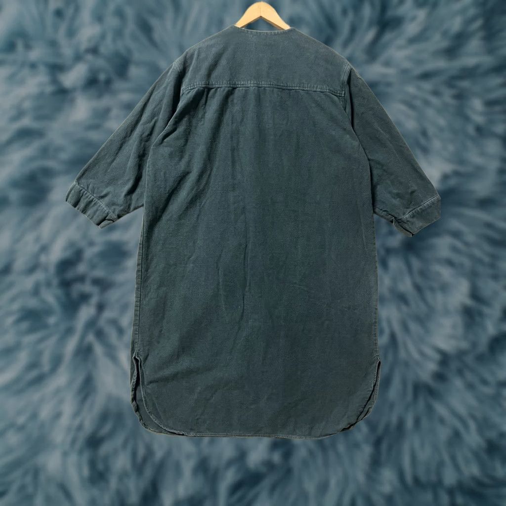 Vintage The Vermont Country Store Nightgown Women's Gown XL Green Flannel Cotton Long Sleeve Button V-Neck Pajama Dress Vintage? Size XL / US 12-14 / IT 48-50 - 1 Thumbnail