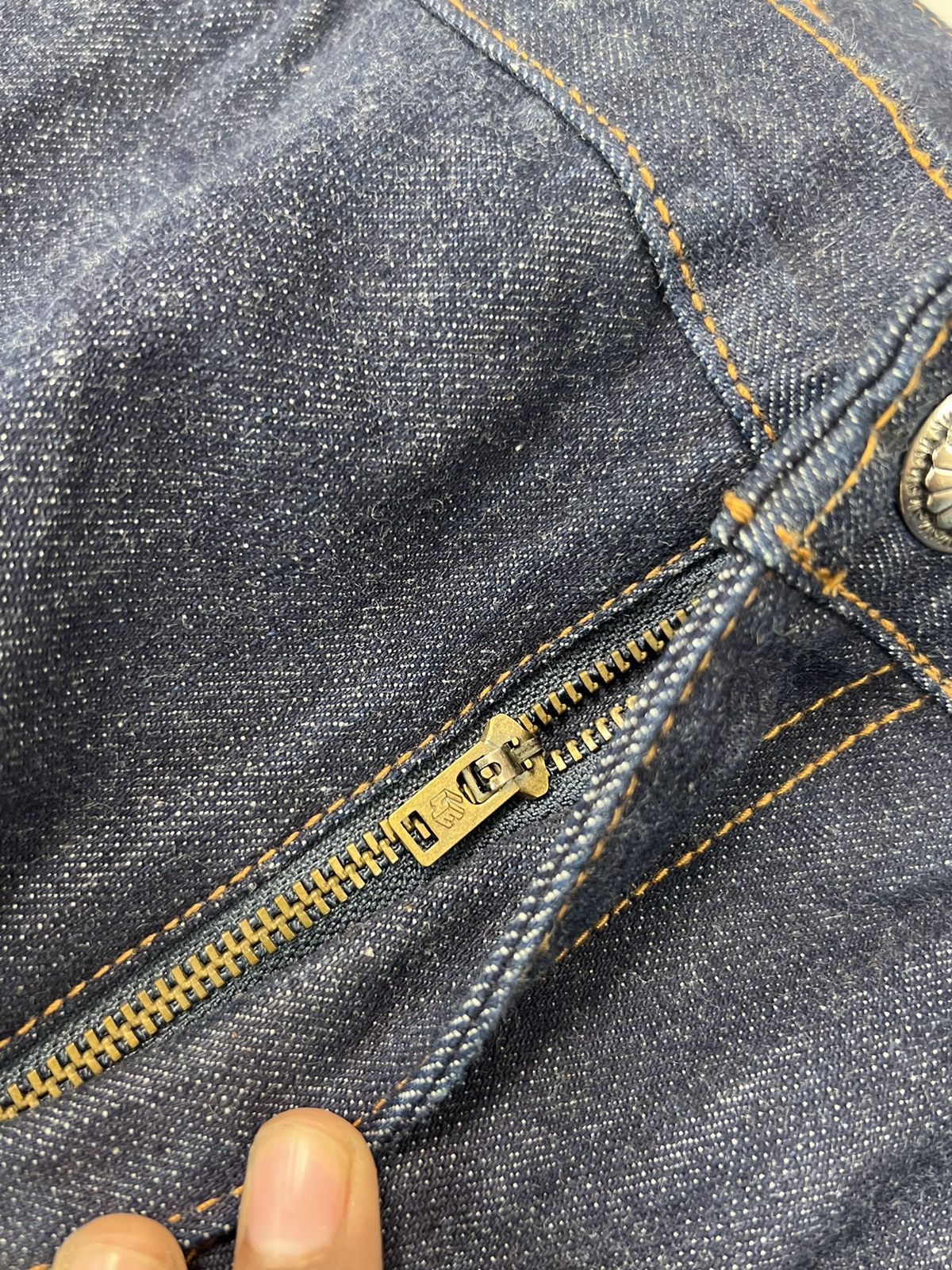 Japanese Brand Vintage Japanese brand salvage fish embroidered denim Size US 40 / EU 56 - 5 Thumbnail