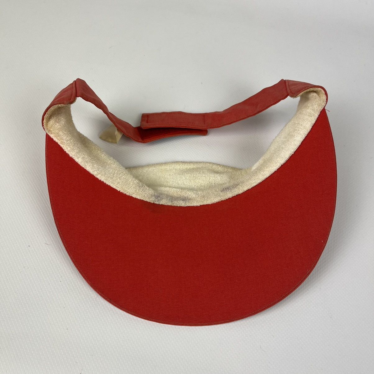 Burberry Vintage Burberrys of England Burberry Golf Visor Cap Red Top Size ONE SIZE - 17 Thumbnail