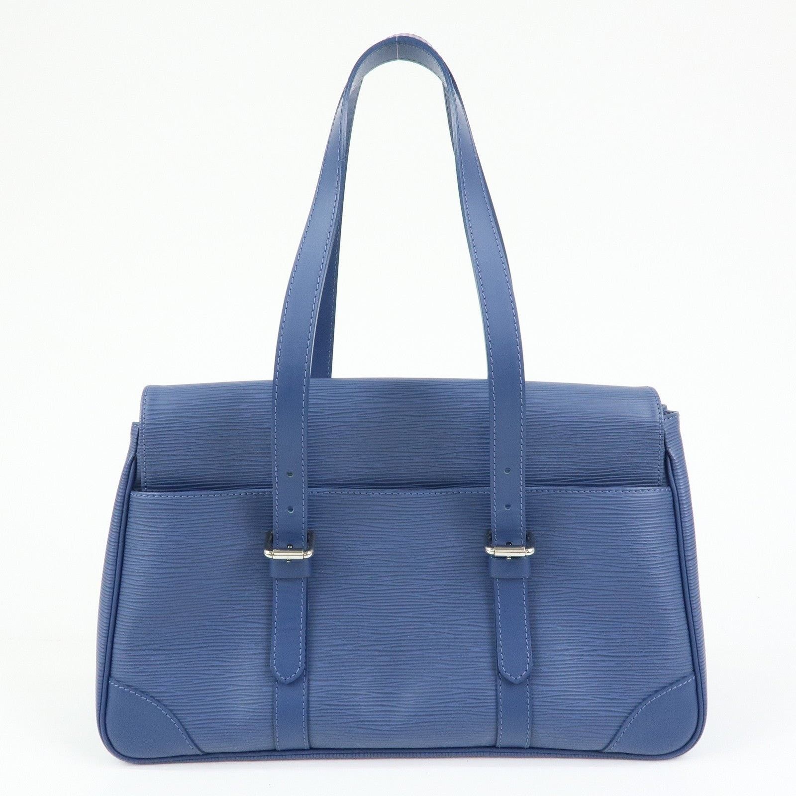 Louis Vuitton Louis Vuitton Epi Segur MM Shoulder Bag Blue Size ONE SIZE - 2 Thumbnail
