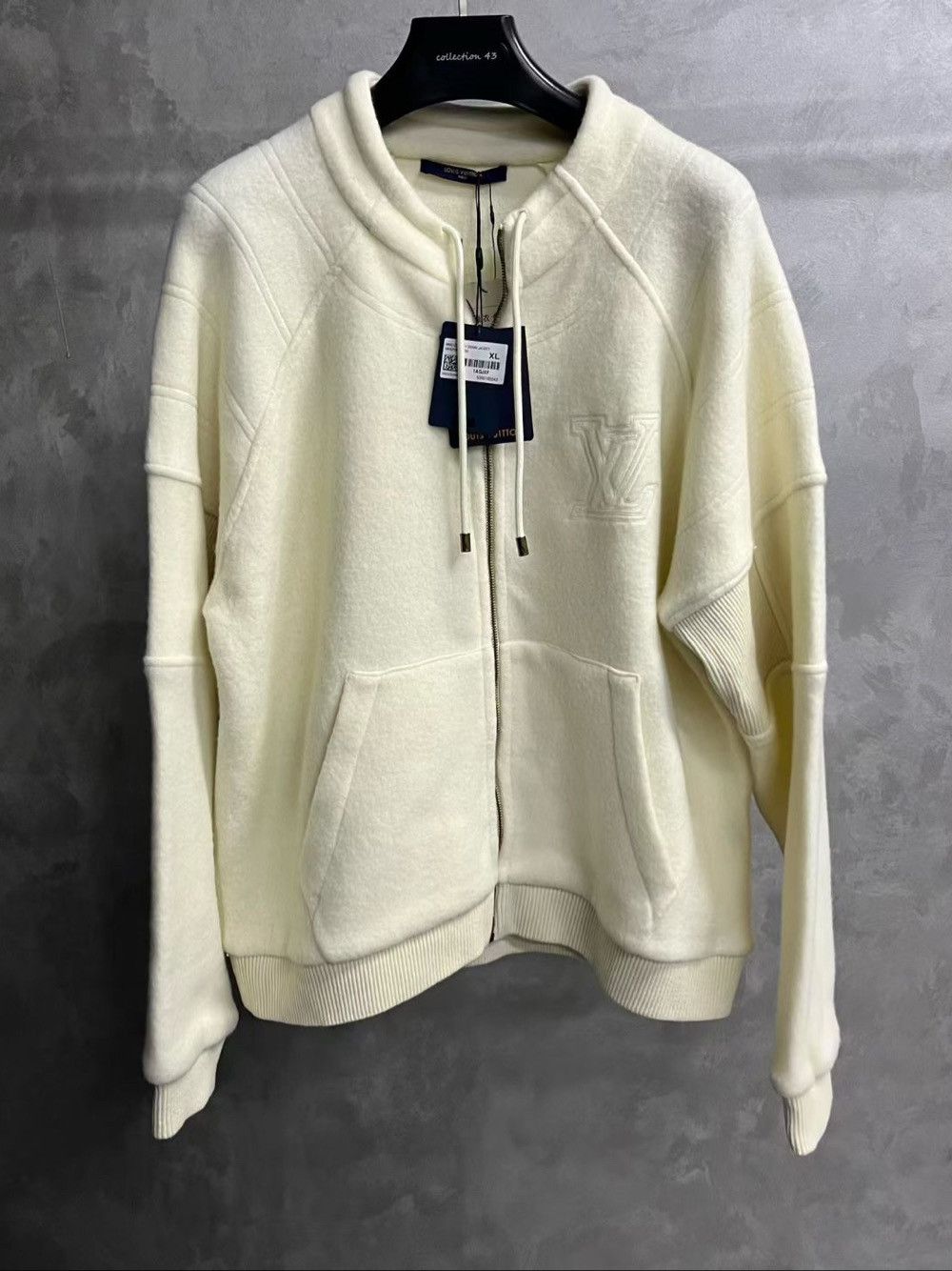 Louis Vuitton Louis Vuitton Wool Zip-Up Jacket Size XL Size US XL / EU 56 / 4 - 1 Thumbnail