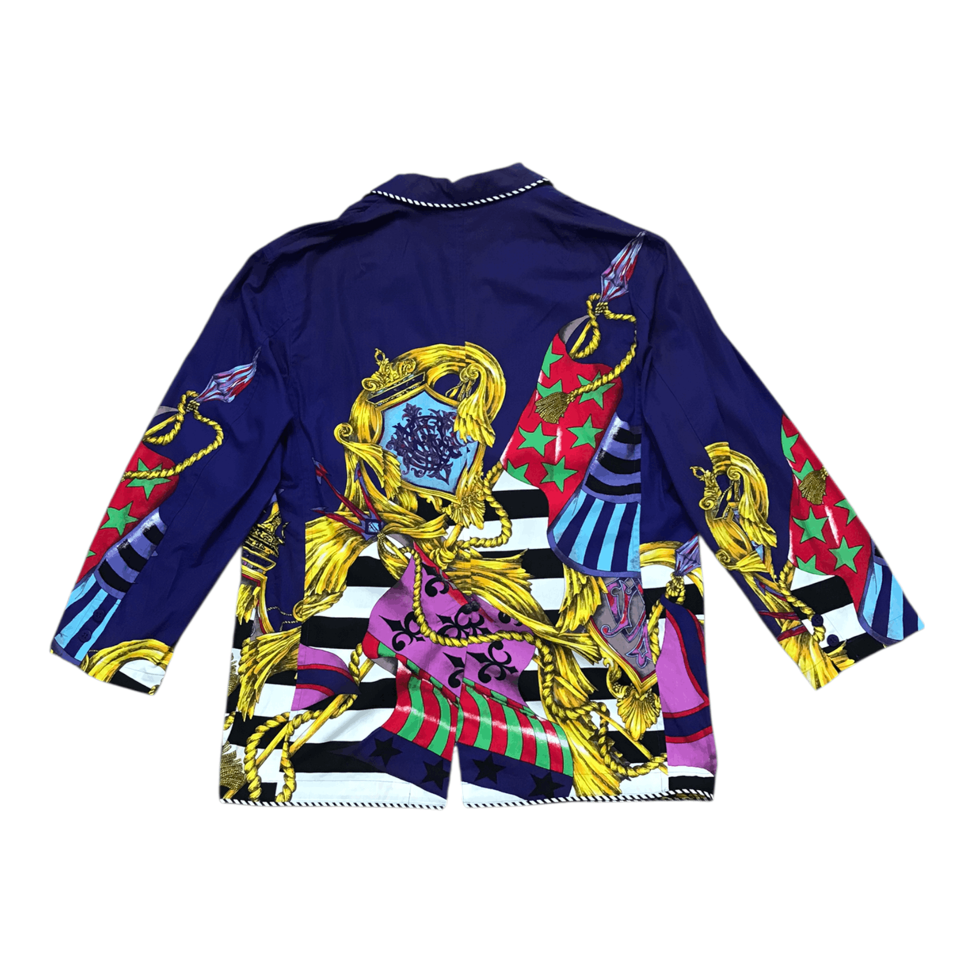 Yoshiyuki Konishi Yoshiyuki Konishi Ficce Full Print Blazer Jacket Size US M / EU 48-50 / 2 - 1 Thumbnail