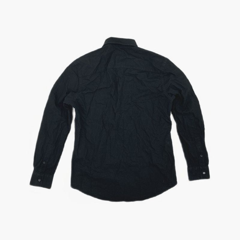 Burberry Burberry Black Logo Long Sleeve Shirt for Men 0079 Size US S / EU 44-46 / 1 - 1 Thumbnail
