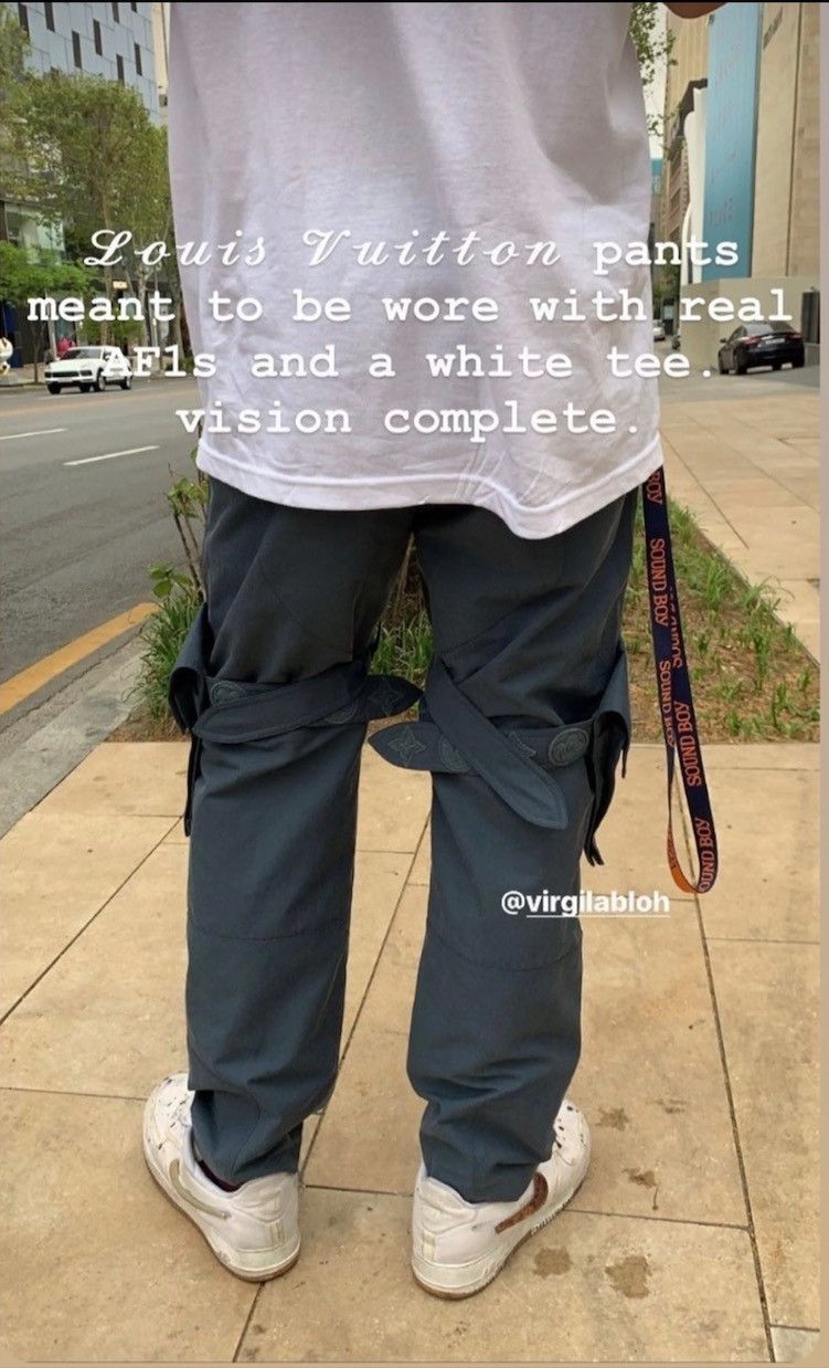 Louis Vuitton × Virgil Abloh Louis Vuitton Slim Cargo VIRGIL ABLOH Size US 42 / EU 58 - 2 Thumbnail