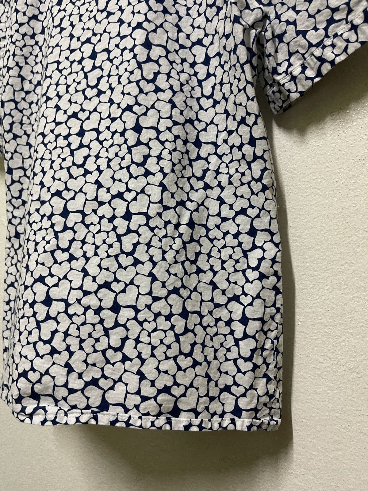 agnes b. Agnes b. Love Full Print Shirt Long Collar Size XS / US 0-2 / IT 36-38 - 11 Thumbnail