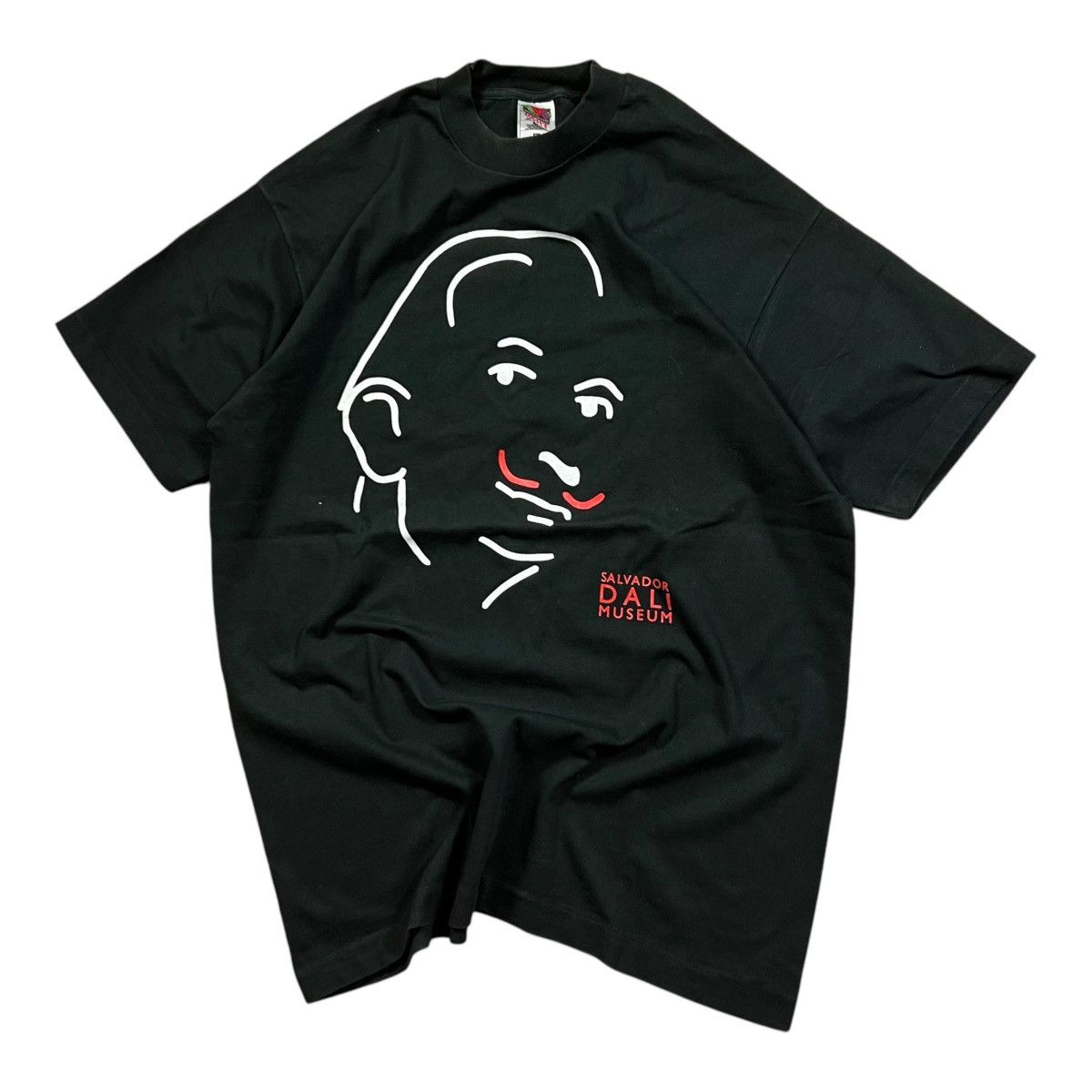 Vintage SALVADOR DALI MUSEUM SINGLE STICH ART TSHIRT ARCHIVE 90S Size US XL / EU 56 / 4 - 1 Thumbnail
