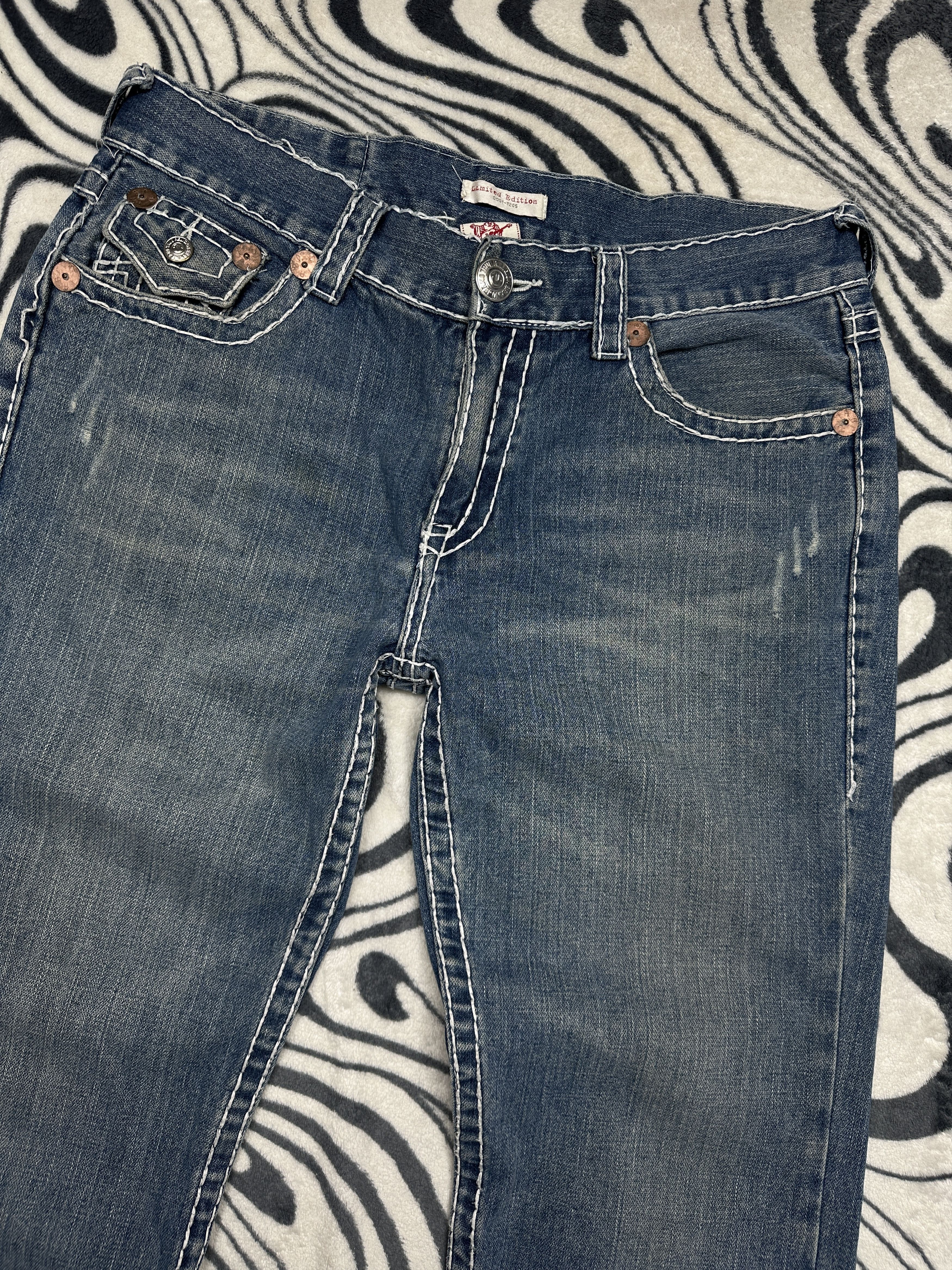 True Religion True Religion Limited Edition Mens Denim Pants Jeans Size US 36 / EU 52 - 7 Thumbnail