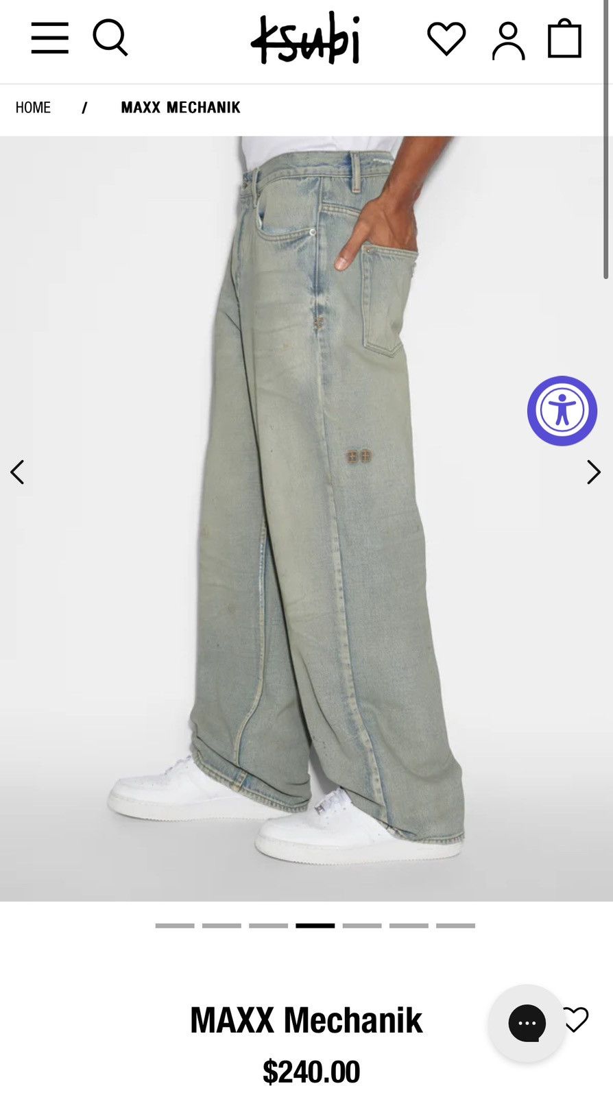 Ksubi Maxx Mechanik Size US 38 / EU 54 - 16 Thumbnail