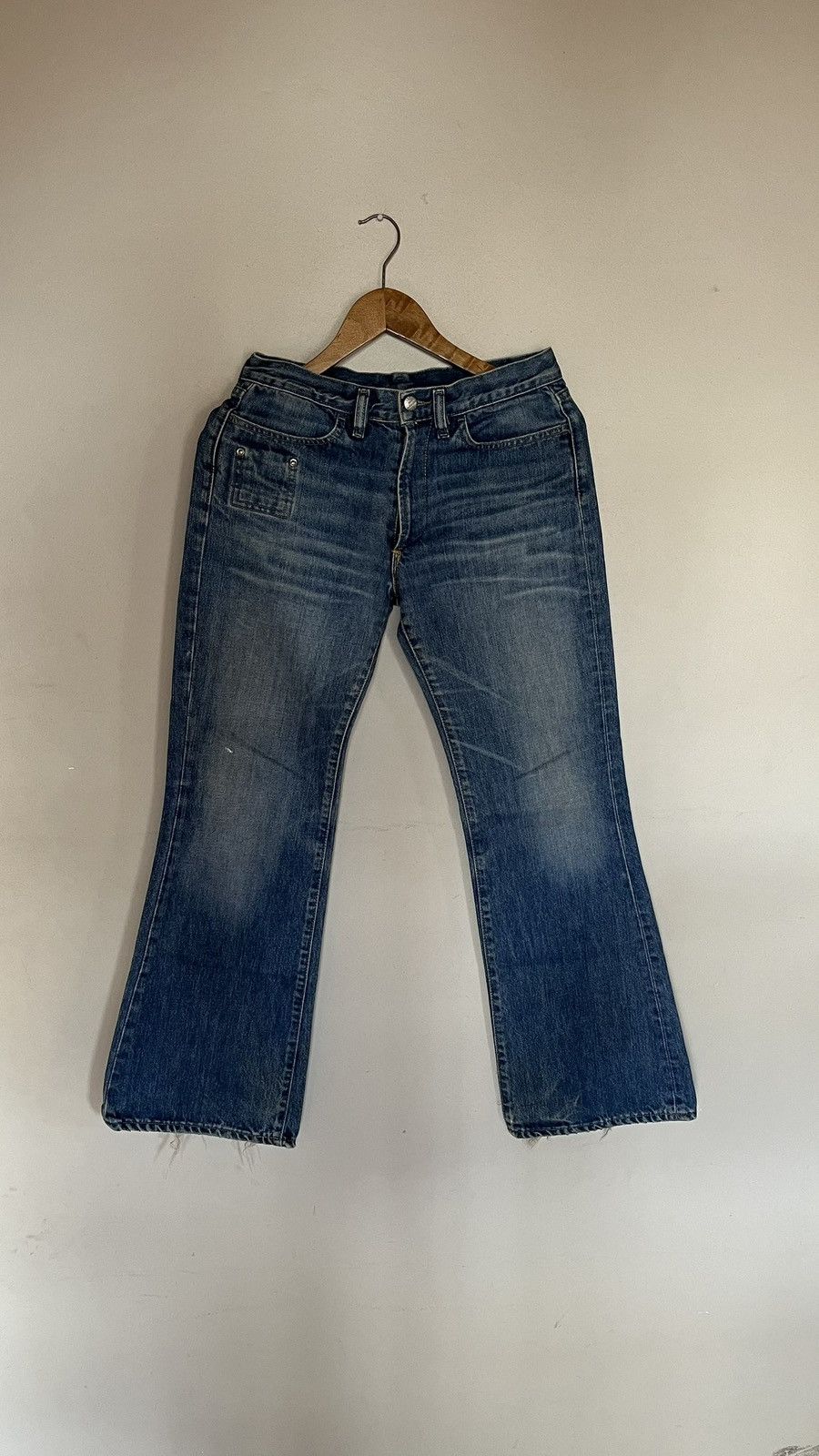 Diesel × Vintage Flared Jeans Size 27" / US 4 / IT 40 - 2 Thumbnail