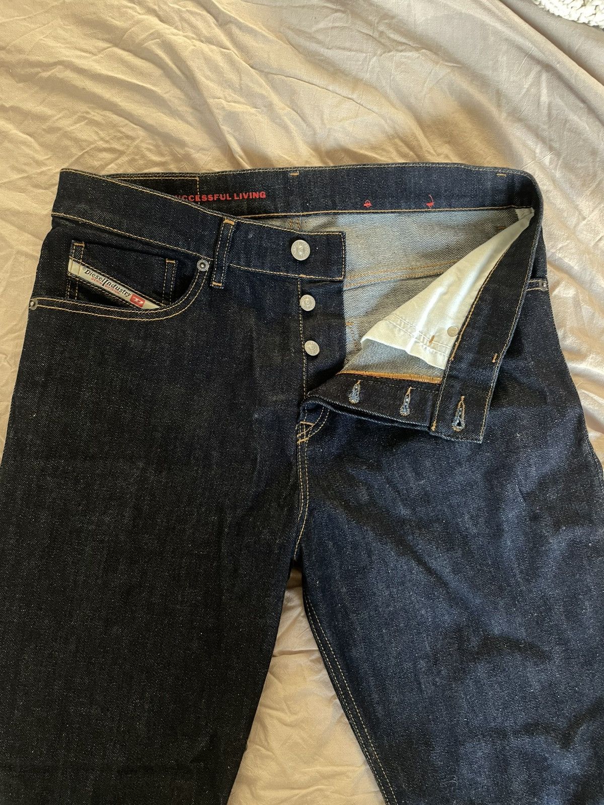 Diesel dark blue denim jeans