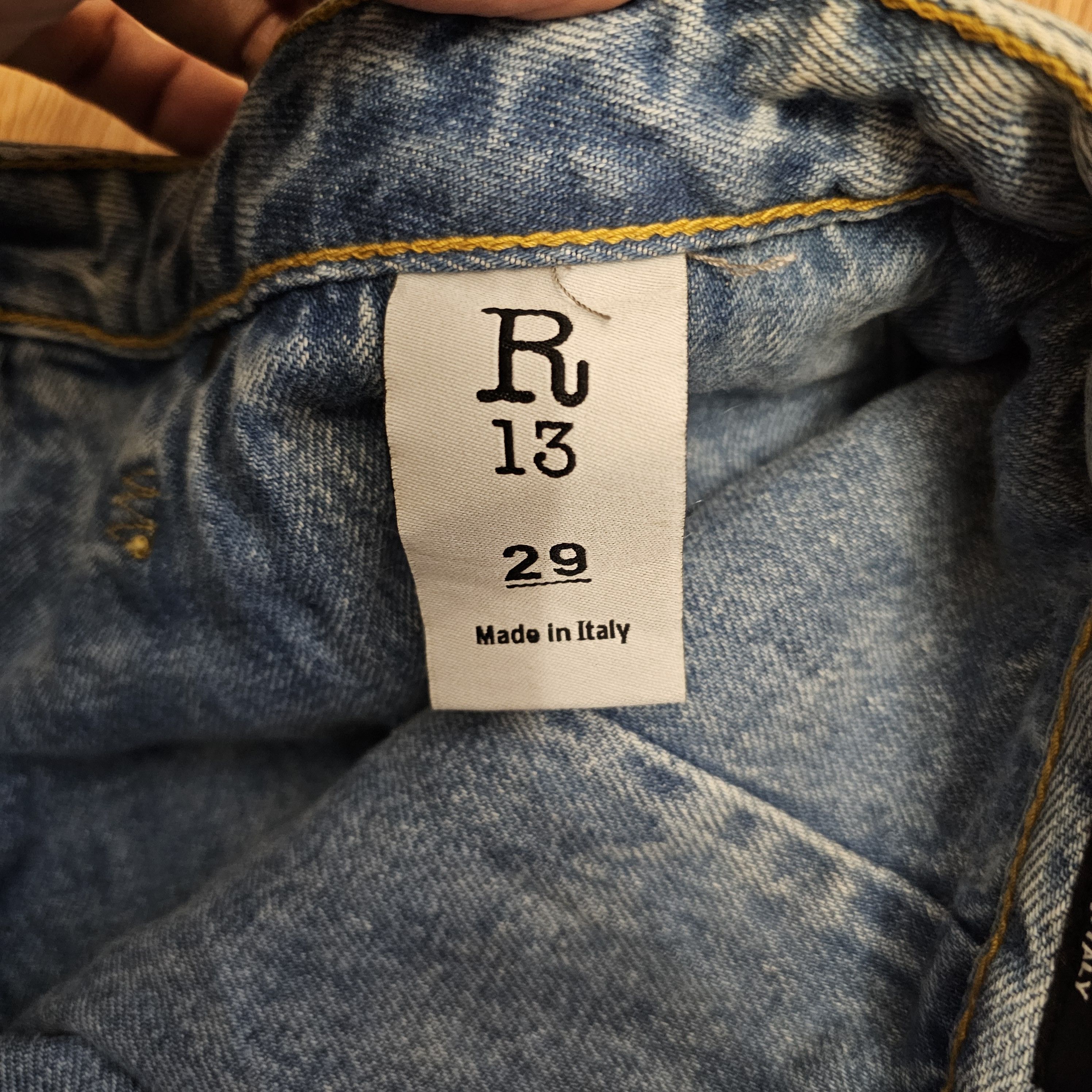 R13 Ss16 Double Layer Shorts Selvedge Size 30" / US 8 / IT 44 - 5 Thumbnail