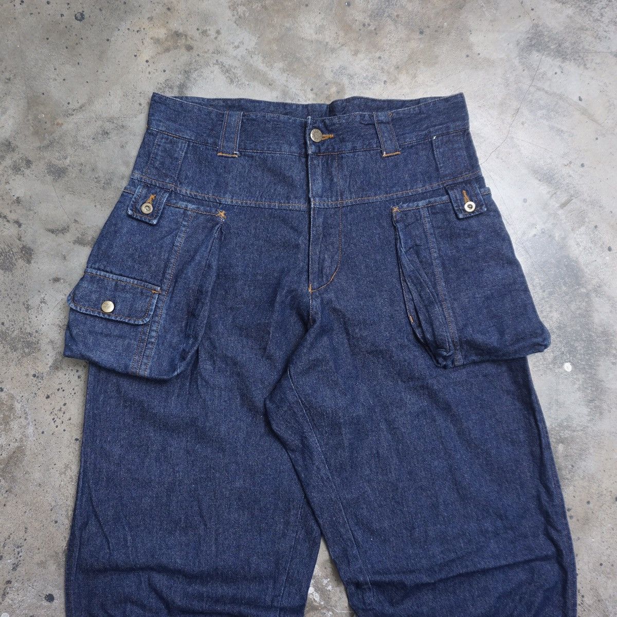 Japanese Brand × Yoshiyuki Konishi Ficce Yoshiyuki Konishi Hanging pocket Pant Size US 32 / EU 48 - 2 Thumbnail