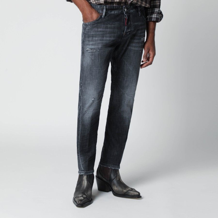 Dsquared2 o1d2blof0226 Slim Jeans in Black Size US 30 / EU 46 - 1 Thumbnail
