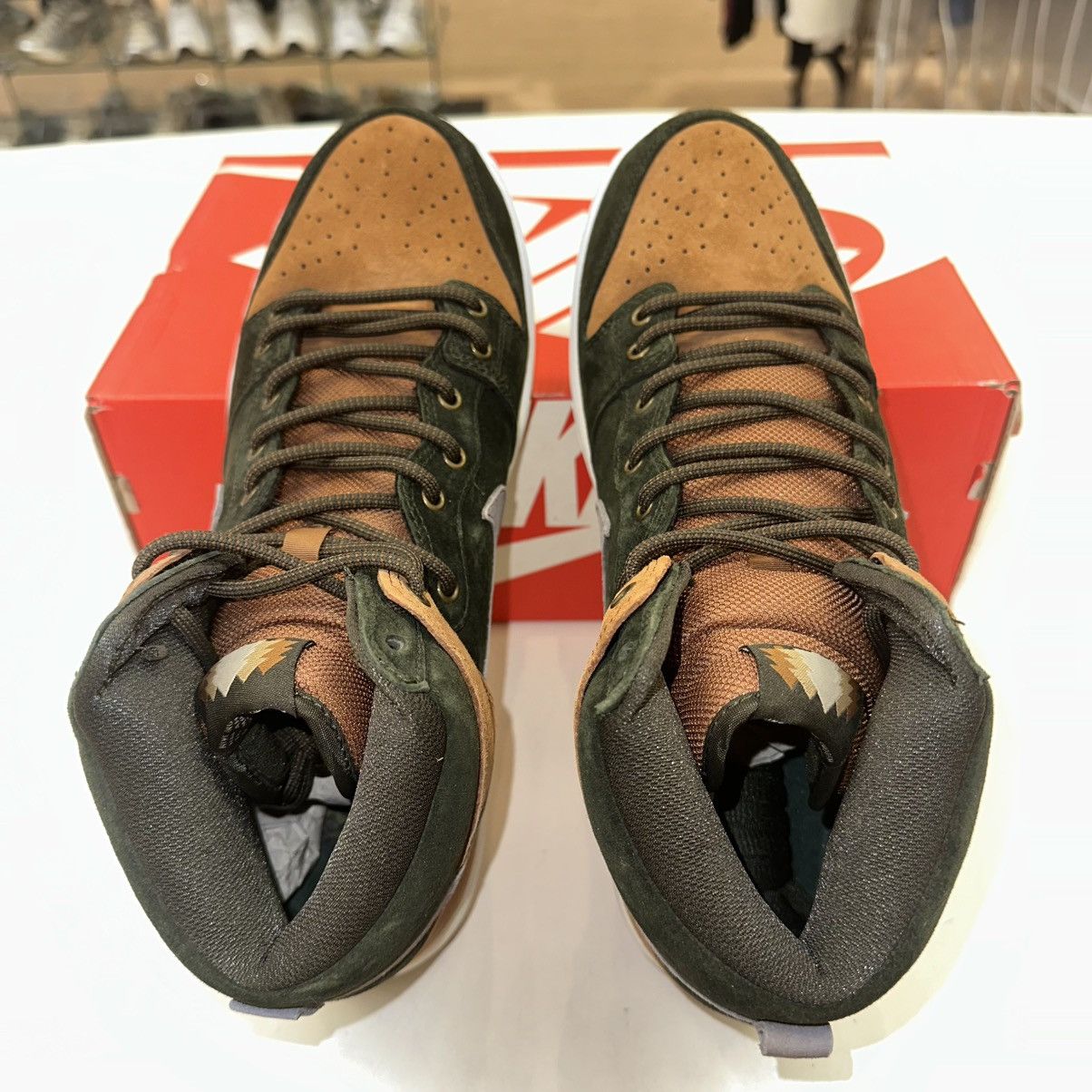 Nike Size 11 - Nike Homegrown x SB Dunk PRM High Sequoia Size US 11 / EU 44 - 3 Thumbnail