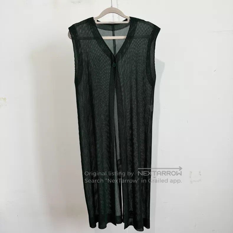 Other Issey Miyake Green Coat Size L / US 10 / IT 46 - 1 Thumbnail