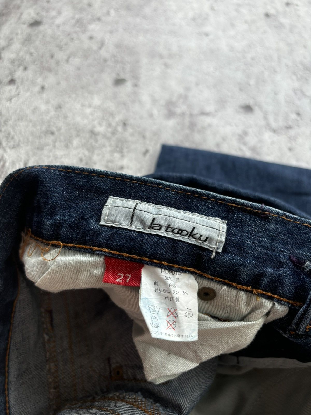 Hysteric Glamour Y2k Flare jeans latooku Tornado Mart style Size US 31 - 7 Thumbnail