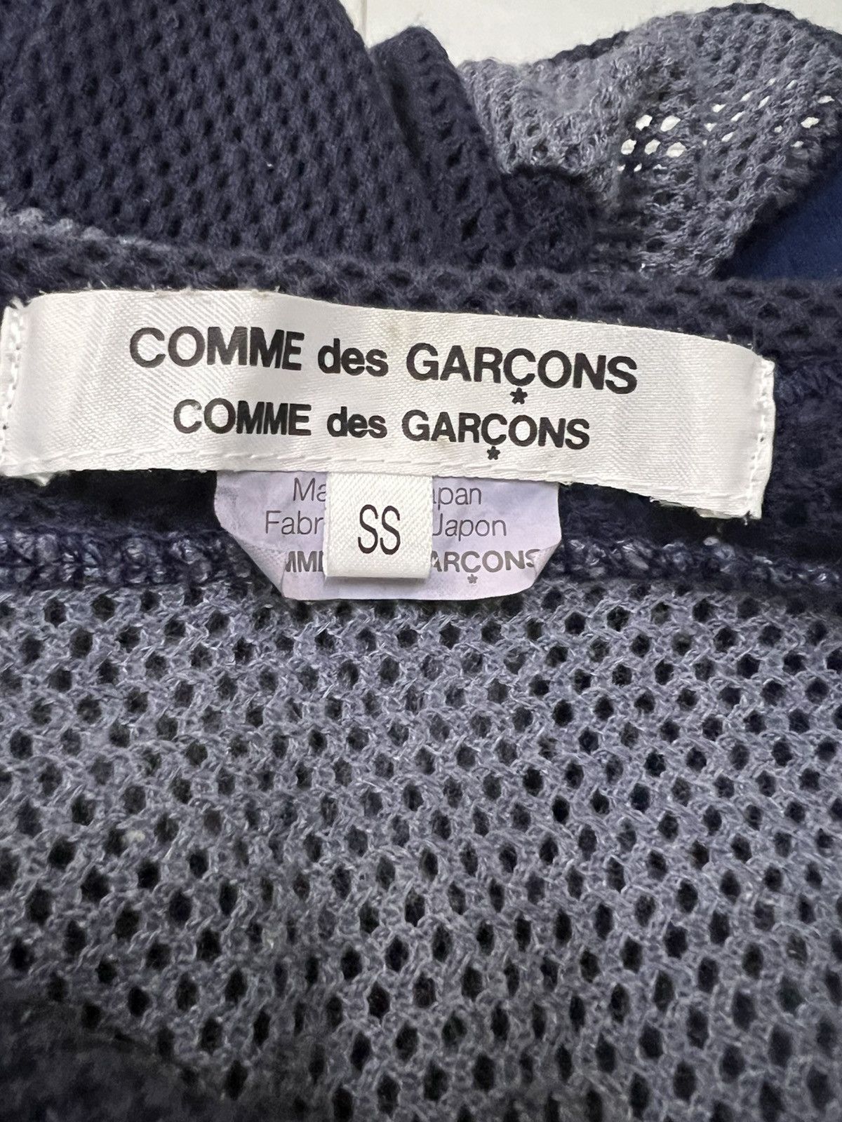 Comme des Garcons COMME DES GARCONS see-through stripe tee Size US S / EU 44-46 / 1 - 3 Thumbnail