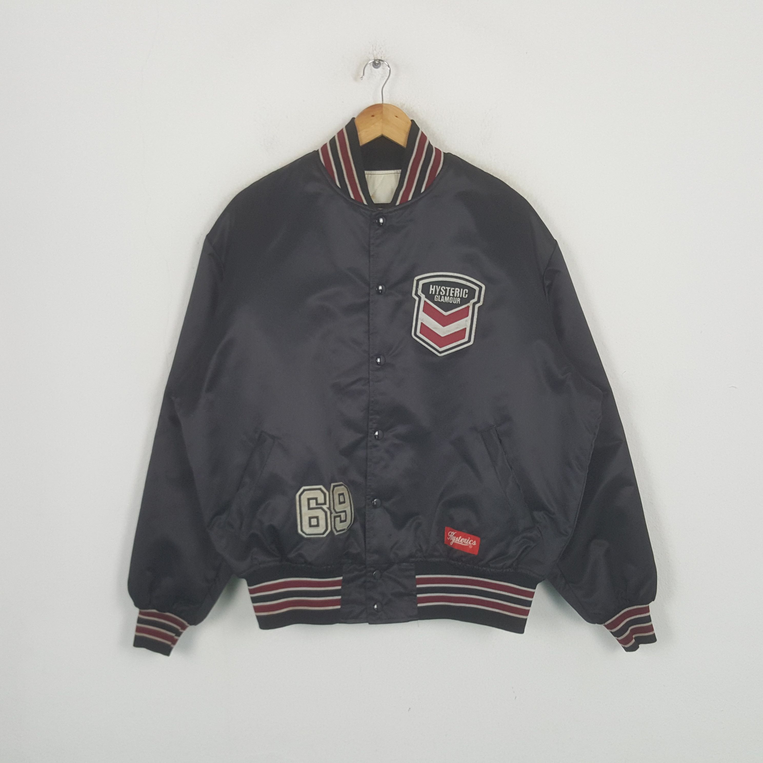 Hysteric Glamour Vintage Hysteric Heavy Japanese Brand Varsity Jacket C303N3 Size US XL / EU 56 / 4 - 3 Thumbnail