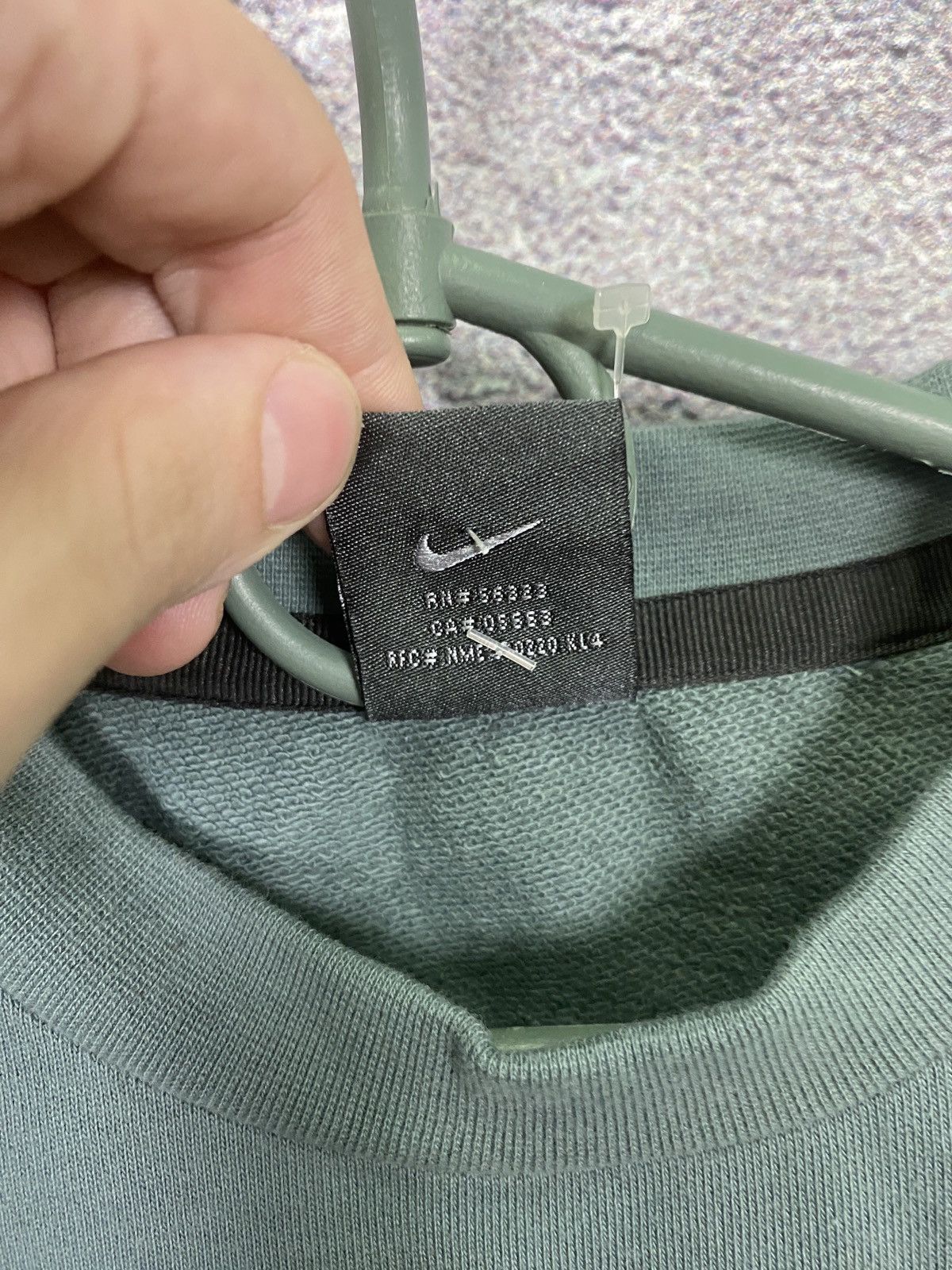 Vintage Vintage rare sweatshirt Nike big logo swoosh y2k acg Size US S / EU 44-46 / 1 - 11 Thumbnail
