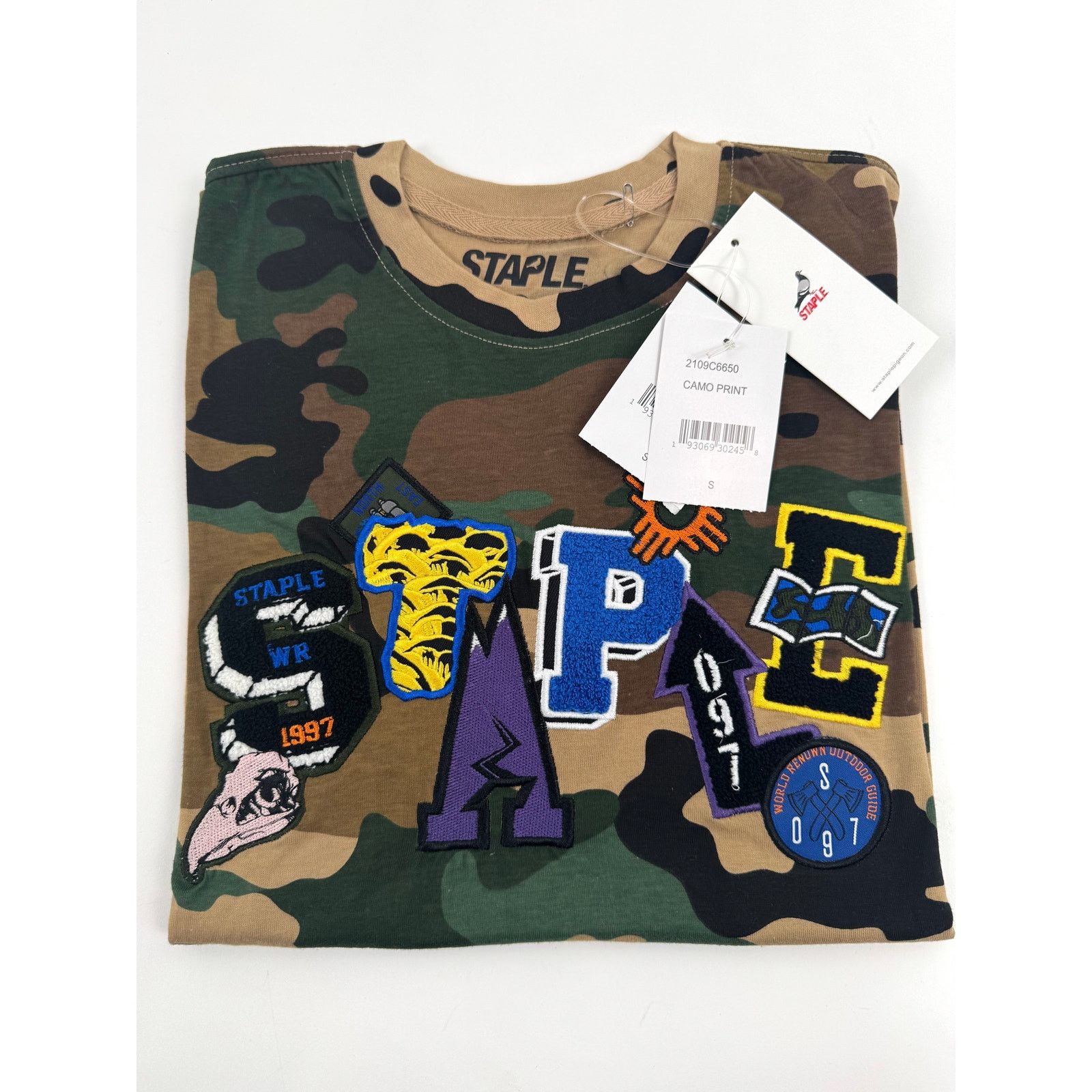 Other Men's Jeff Staple Astoria Camo Logo Oversized T-Shirt Size S Size US S / EU 44-46 / 1 - 4 Thumbnail