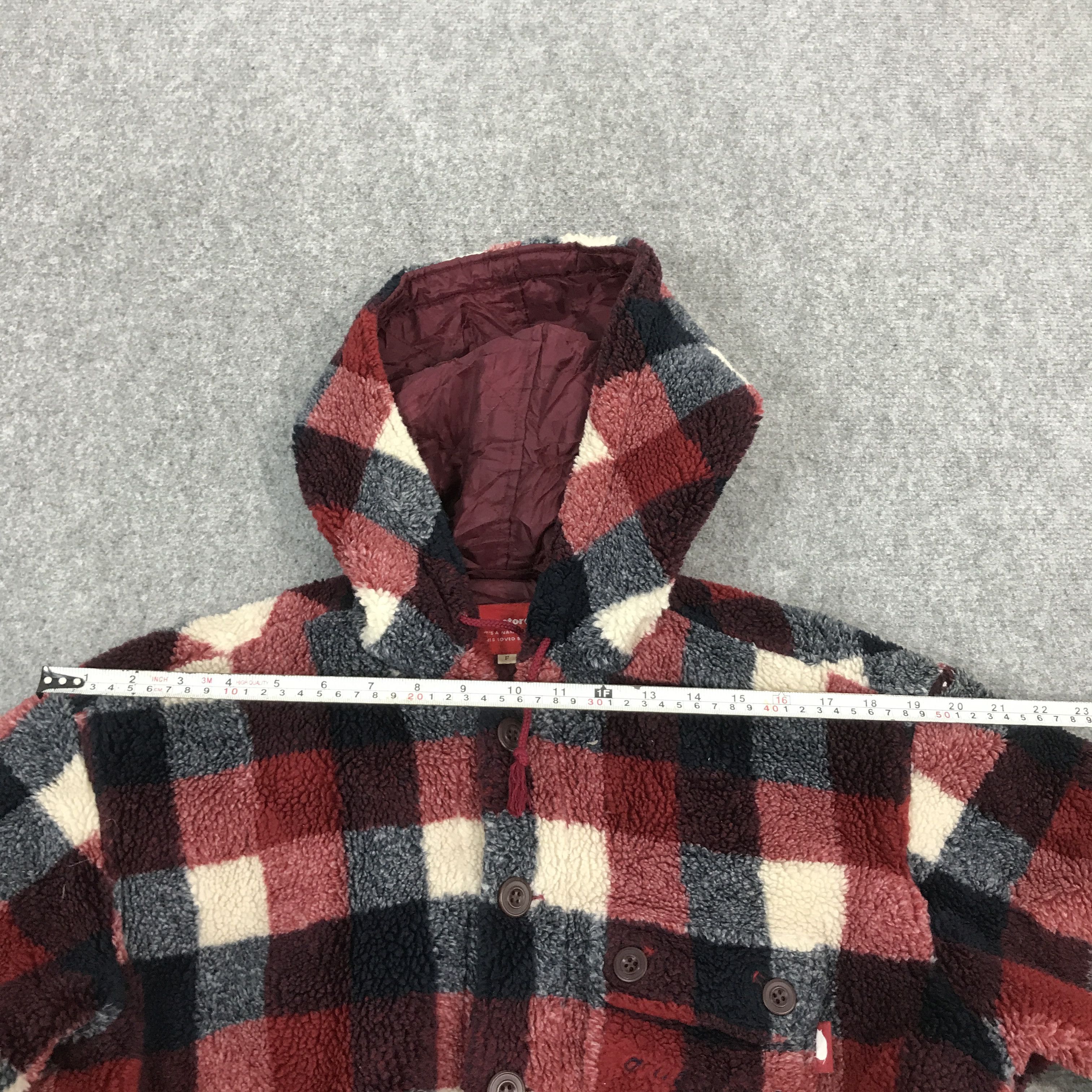 Japanese Brand × Vintage DRUG STORE'S JAPAN STYLE SHERPA BUTTON JACKET Size US L / EU 52-54 / 3 - 9 Thumbnail